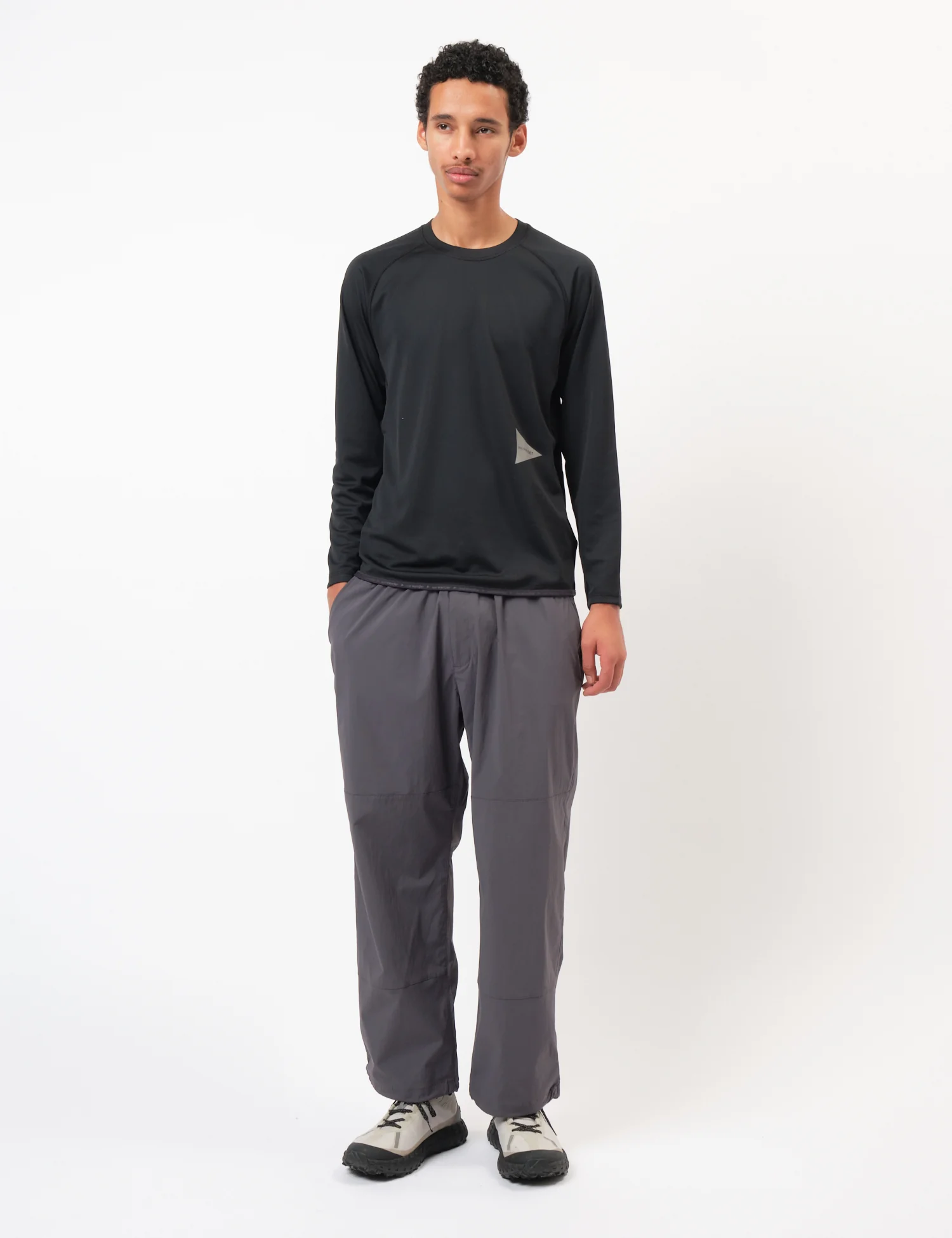 and Wander 33 Dry Jersey Long Sleeve T-Shirt - Black - Image 3