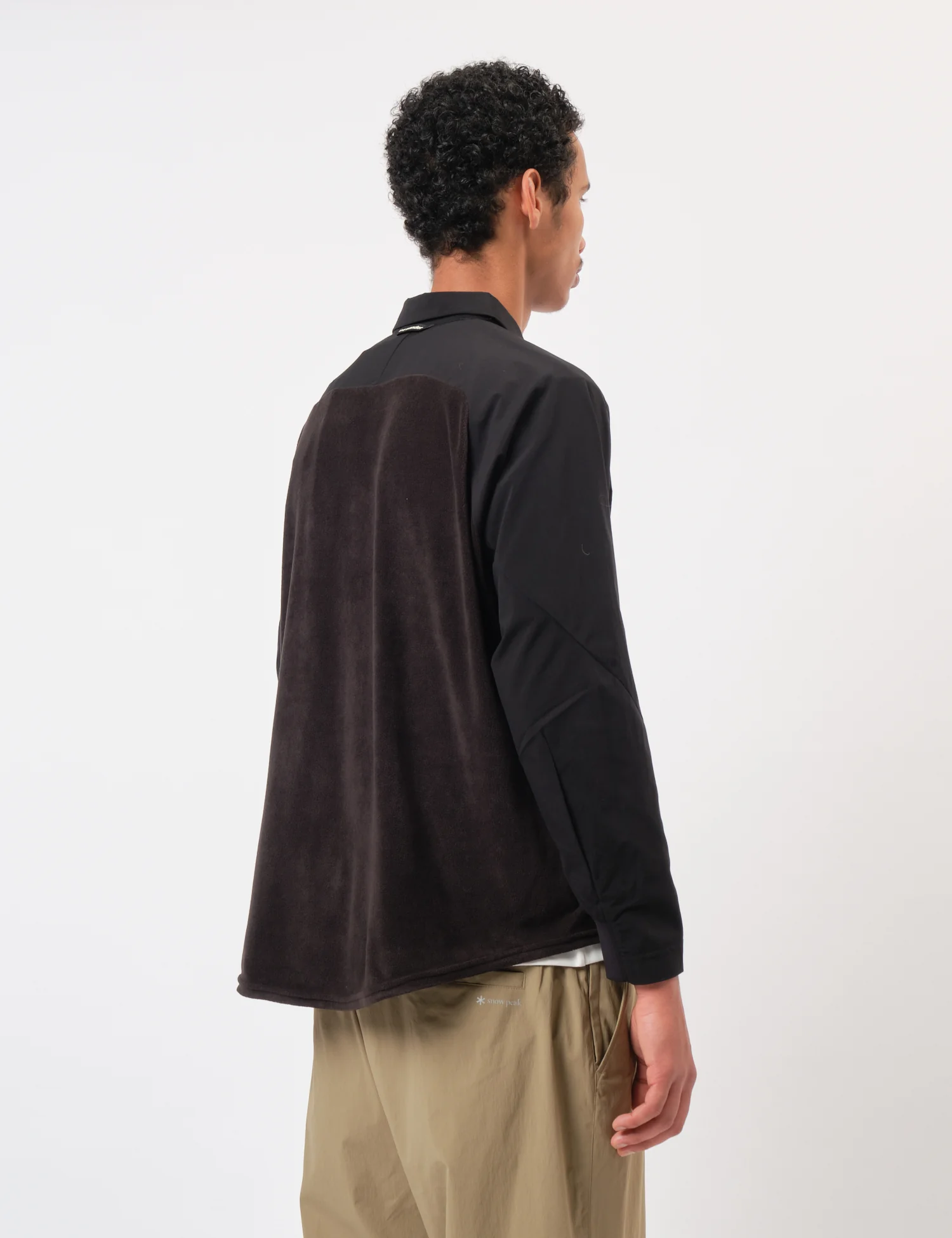 and Wander Fleece Base Long Sleeve Shirt - Black - Image 4