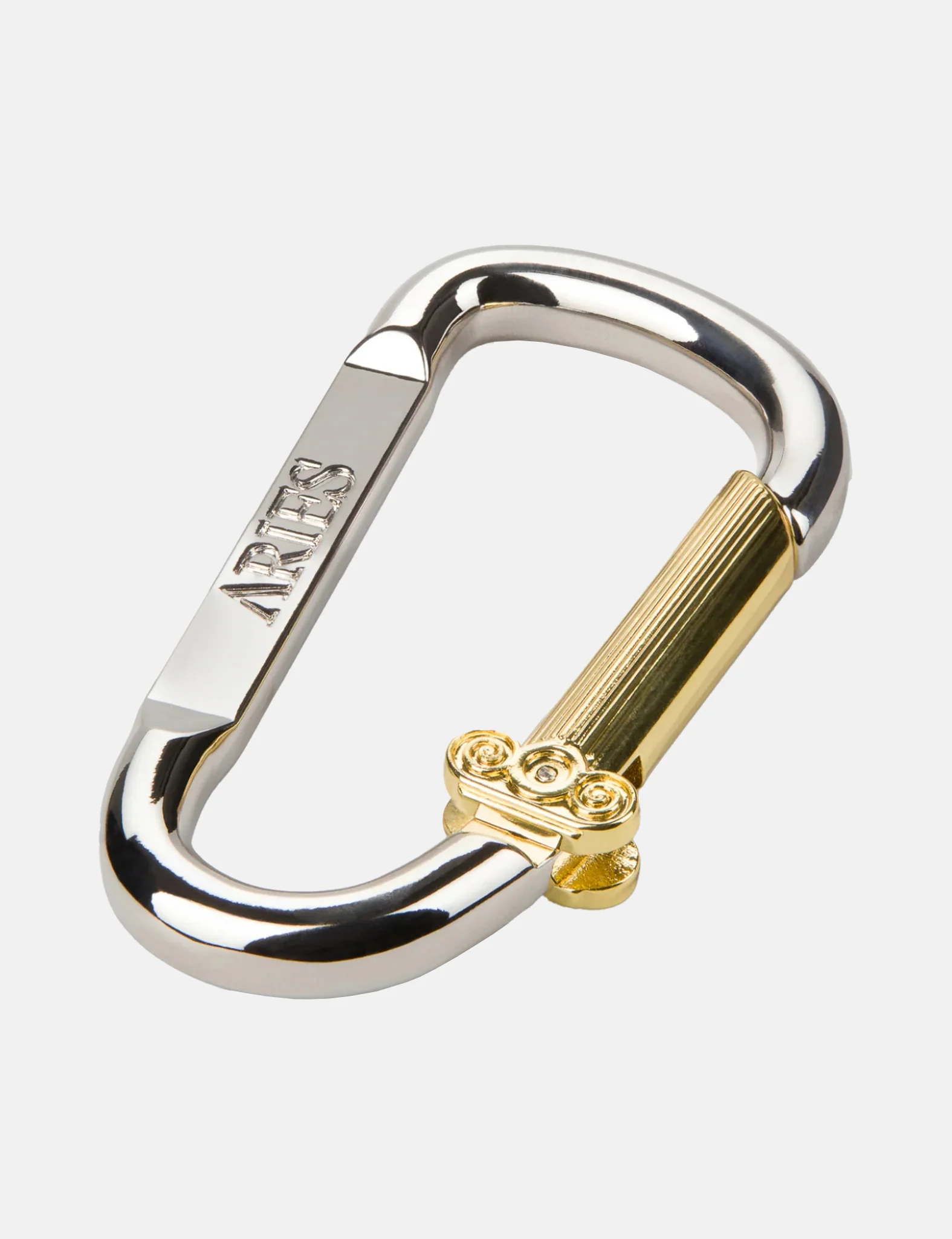 Aries Column Carabiner - Silver/Gold - Image 3