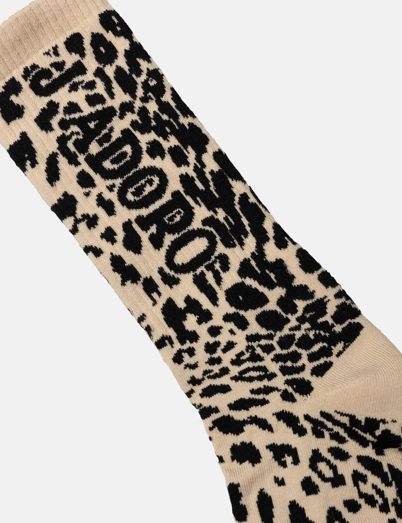 Aries J'adoro Aries Leopard Socks - Beige - Image 3