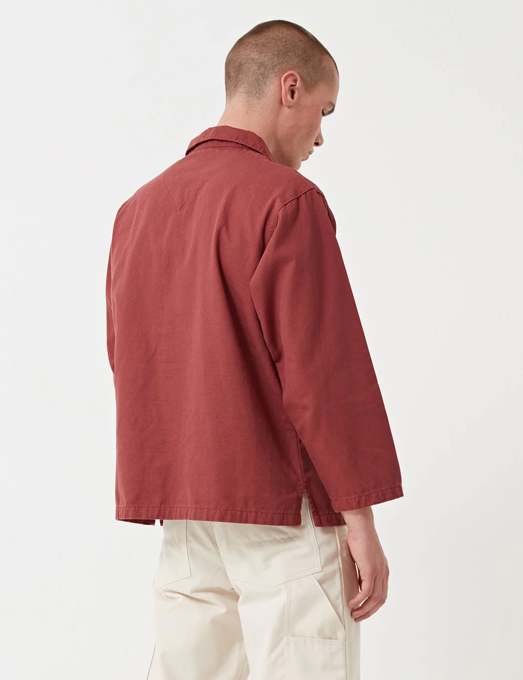 Armor Lux Heritage Smock Jacket - Rust - Image 4