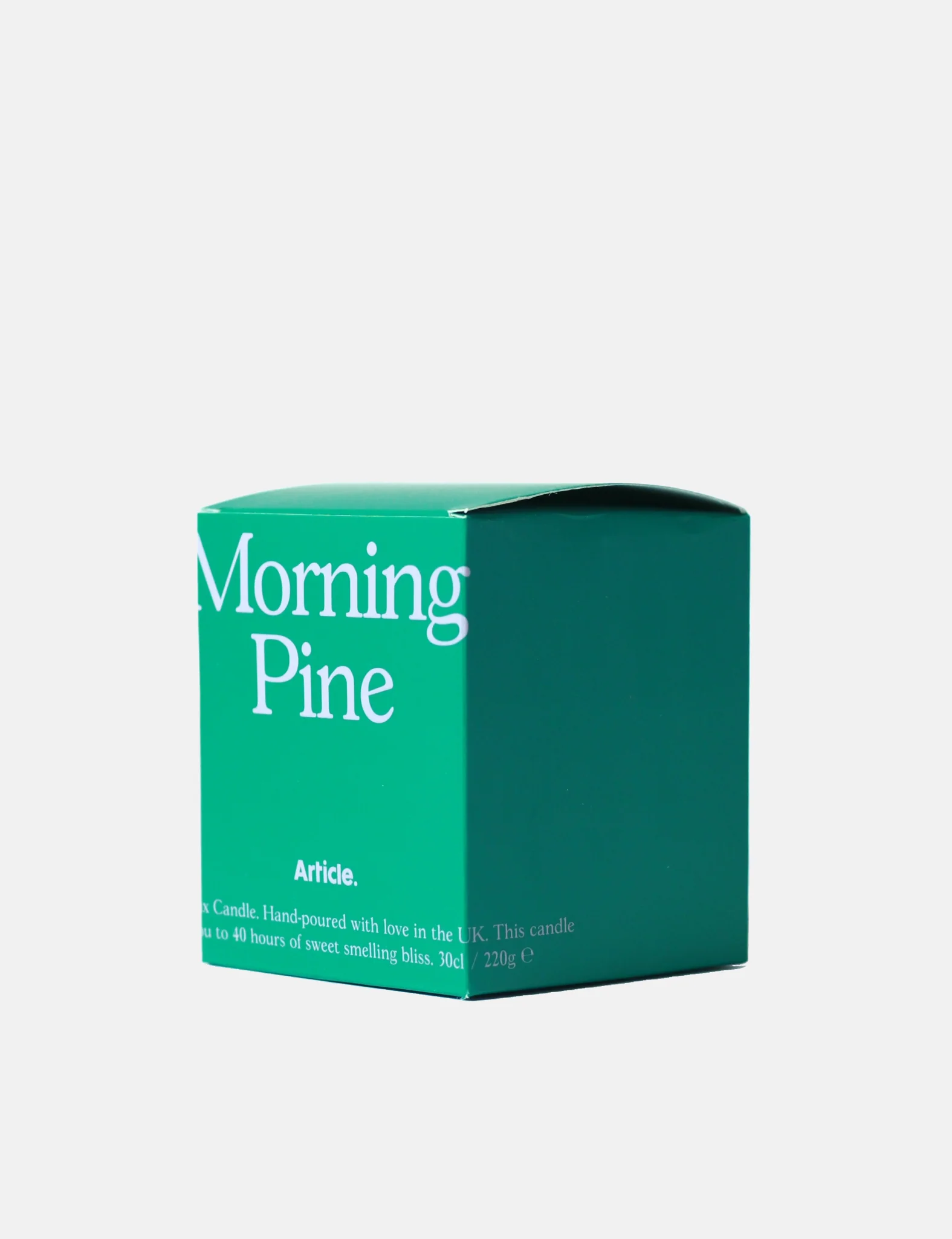 Article. Soy Candle UK Hand Poured - Morning Pine - Image 3