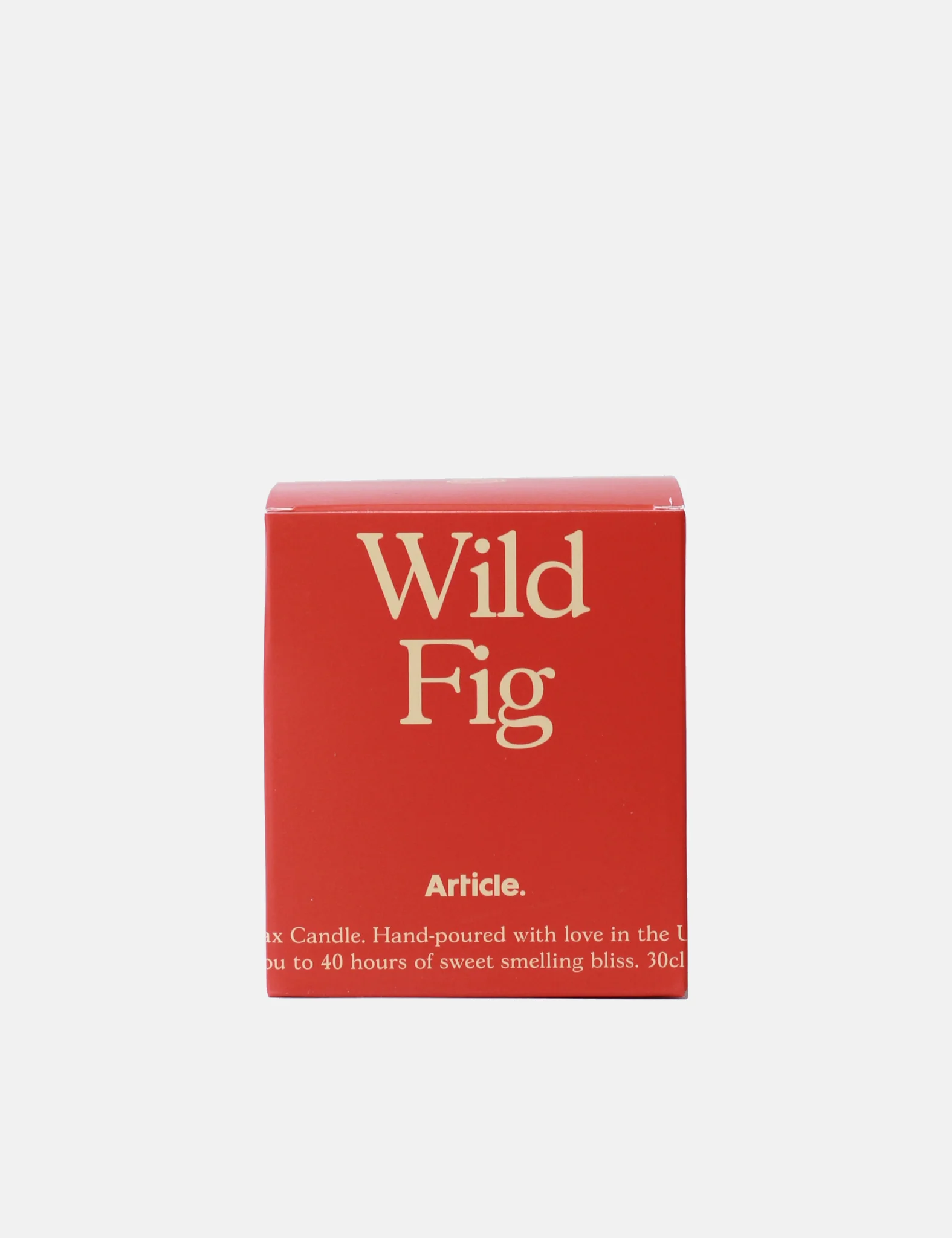 Article. Soy Candle UK Hand Poured - Wild Fig - Image 5