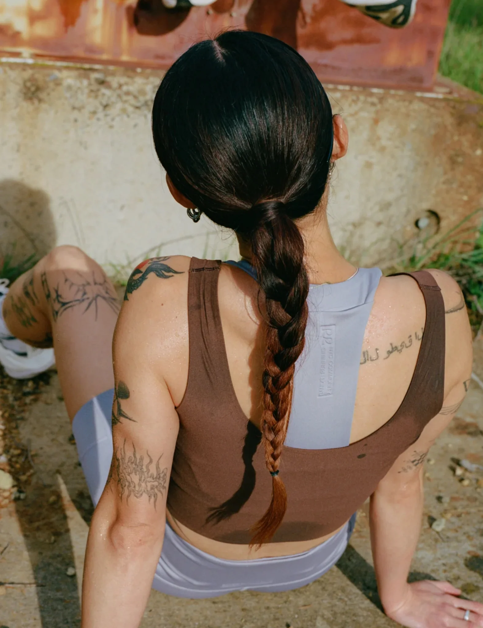 Bandit Women's Adapto Scoopneck Distance Tank - Cacao Brown - Image 5