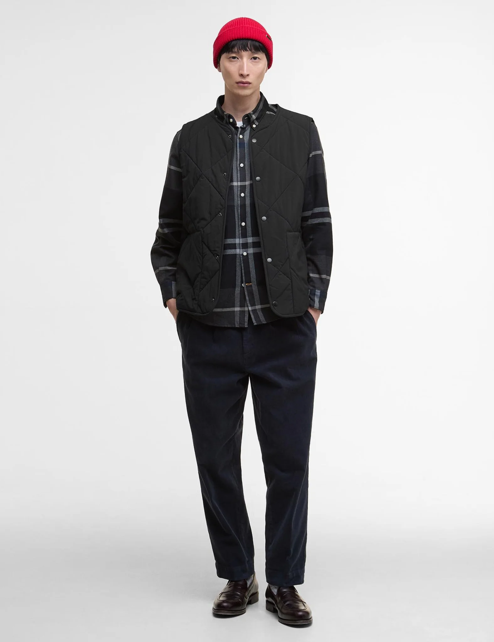 Barbour Modified Liddesdale Quilted Gilet - Black - Image 3