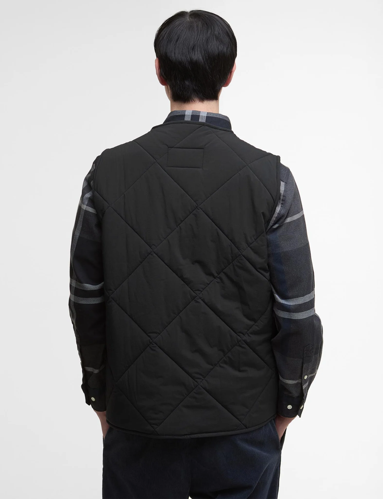 Barbour Modified Liddesdale Quilted Gilet - Black - Image 4