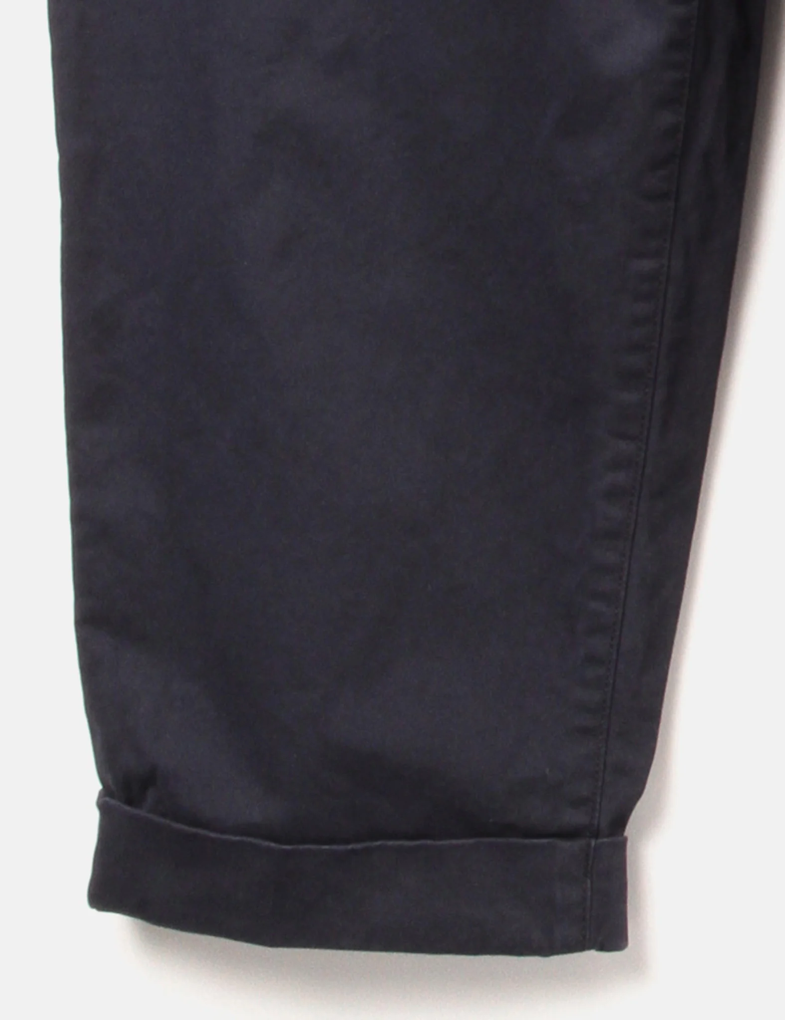 Beams Plus 2 Pleat Twill Pants - Dark Navy Blue - Image 13