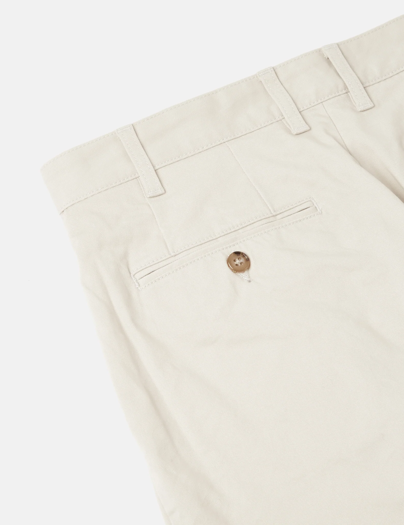 Beams Plus 2 Pleat Twill Trousers - Cement Grey - Image 7