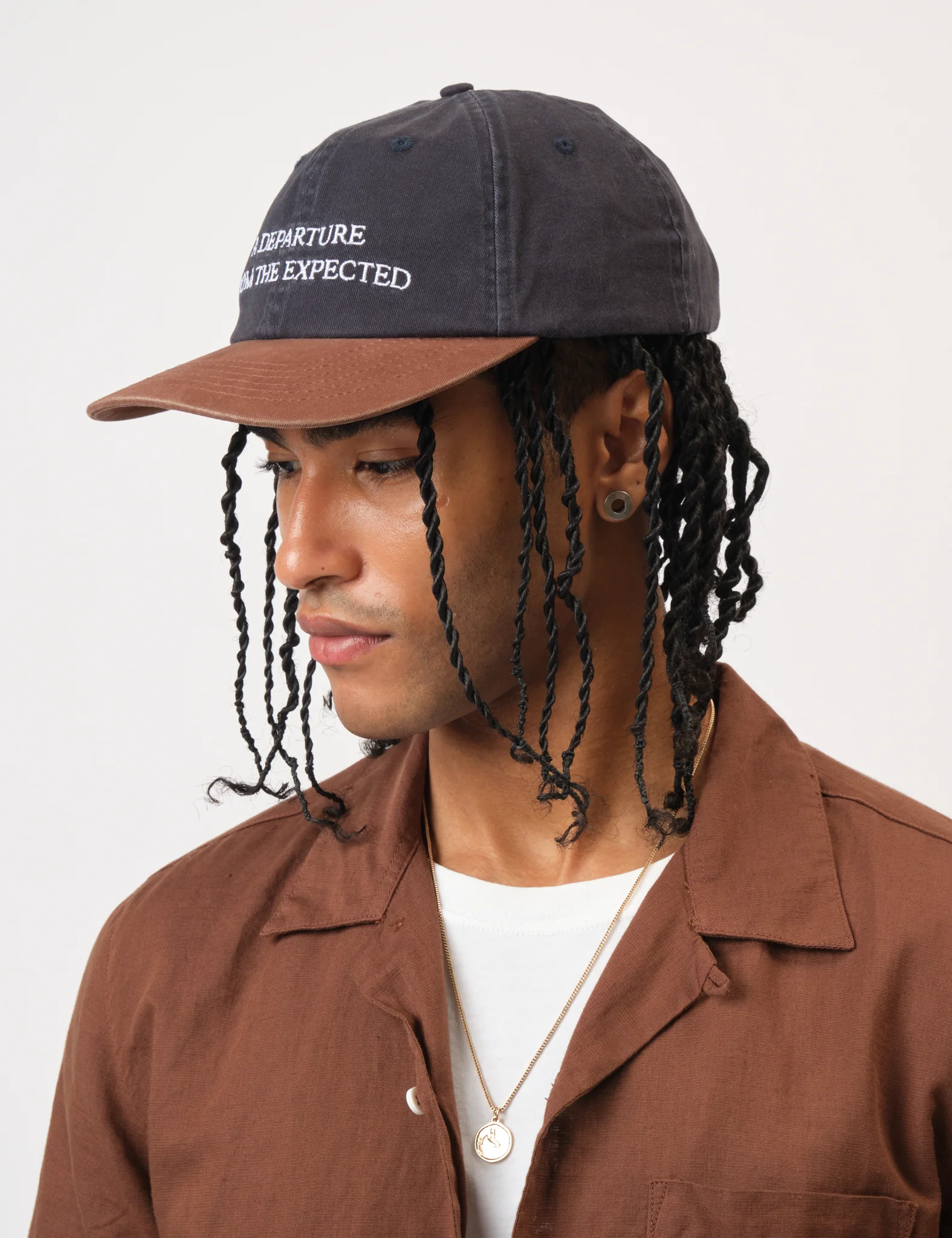 Bhode A Departure From The Expected Cap - Black/Brown - Image 2