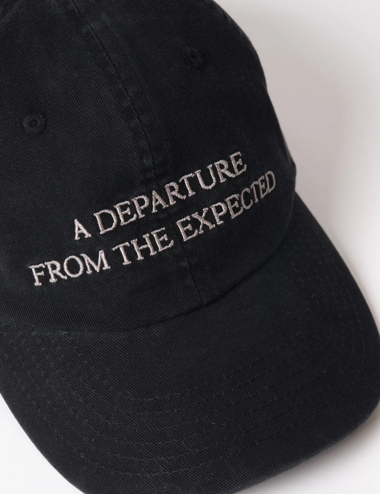 Bhode A Departure From The Expected Cap - Washed Black - Image 5