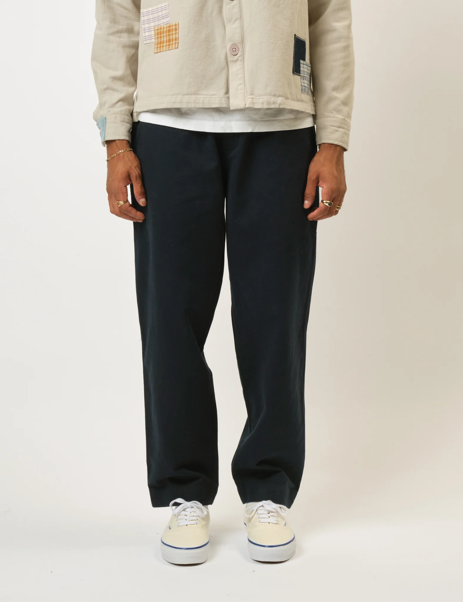 Bhode Beach Draw Cord Pant - Washed Black