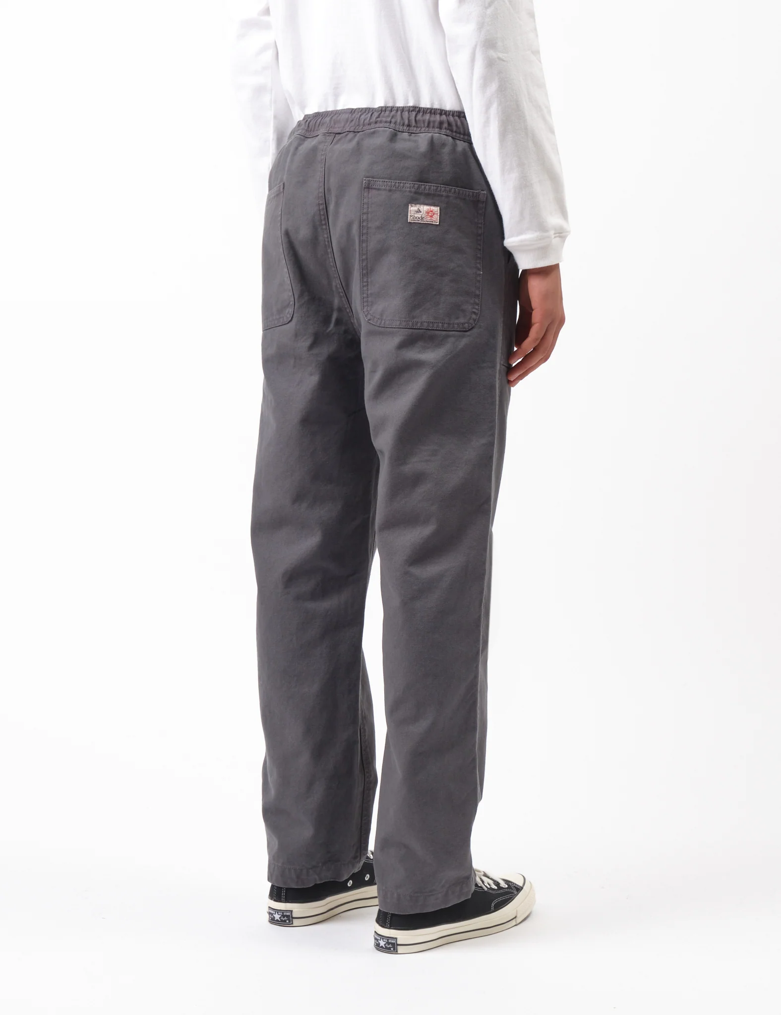 Bhode Fatigue Pant Canvas - Anthracite Grey - Image 5