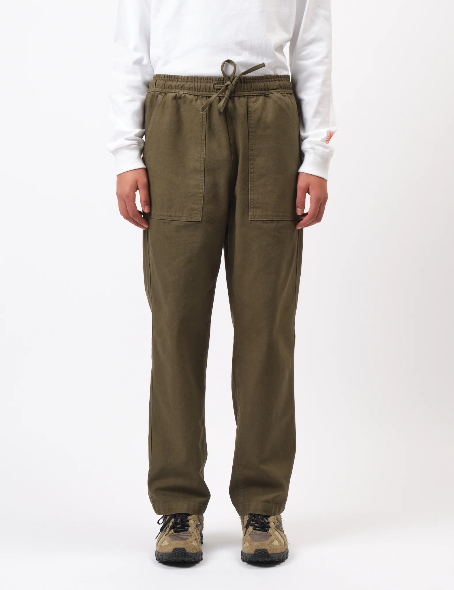 Bhode Fatigue Pant Canvas - Burnt Olive Green - Image 6