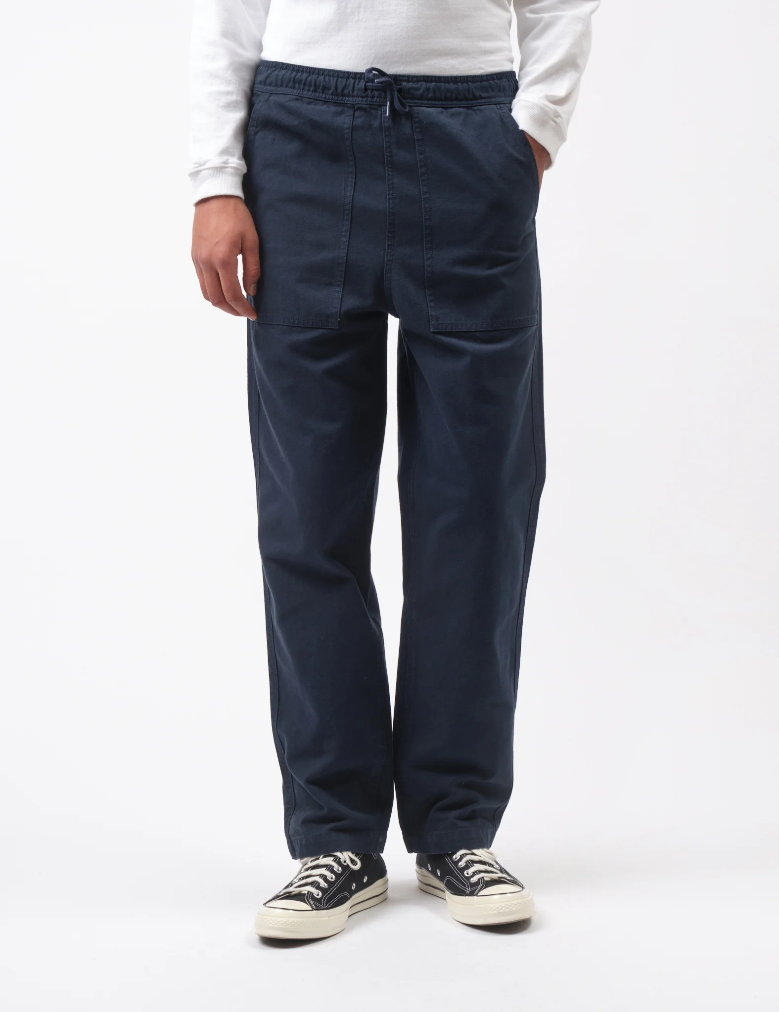 Bhode Fatigue Pant Canvas - Midnight Navy - Image 6
