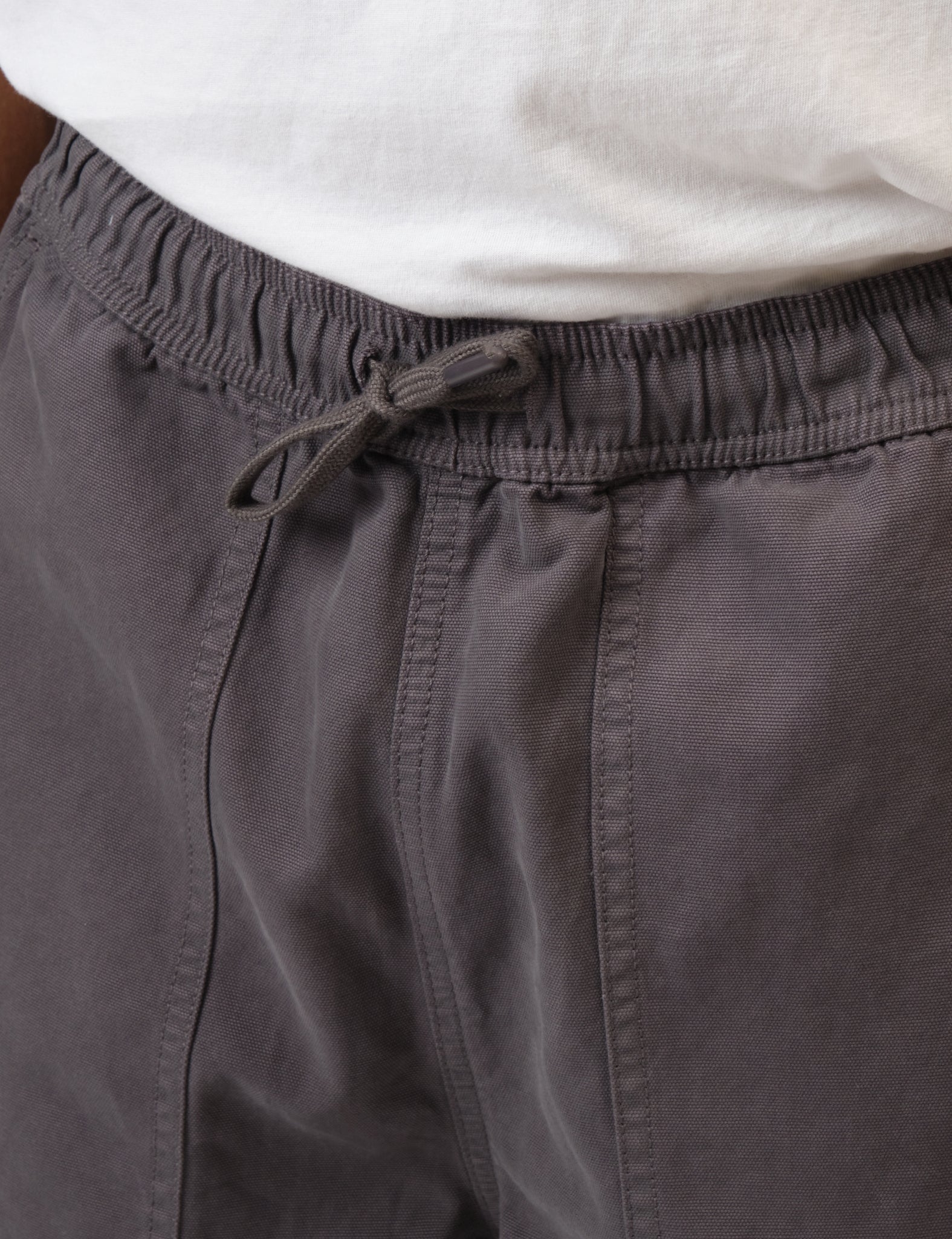 Bhode Fatigue Shorts (Duck Canvas) - Anthracite Grey - Image 5