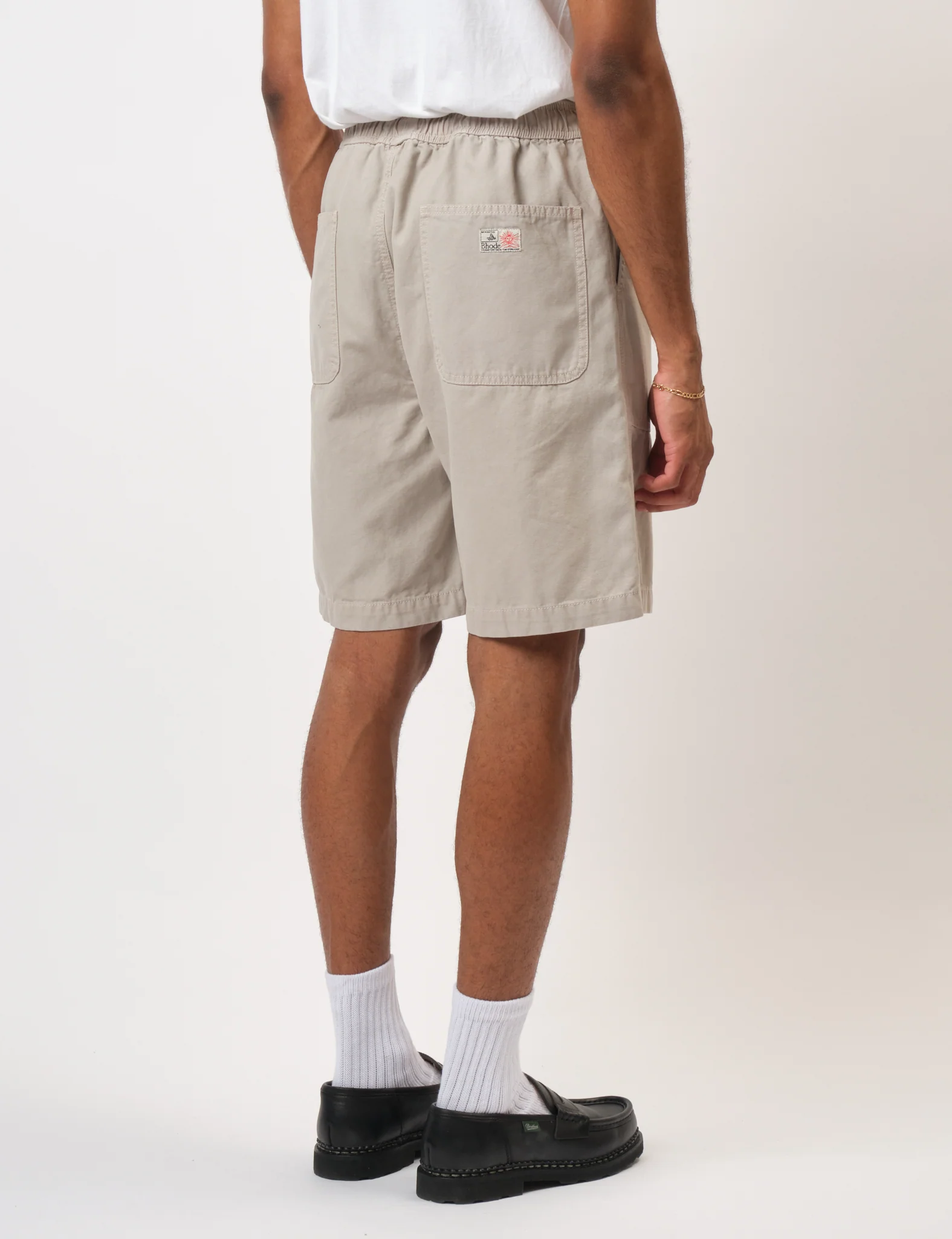 Bhode Fatigue Shorts (Duck Canvas) - Cornish Stone - Image 5
