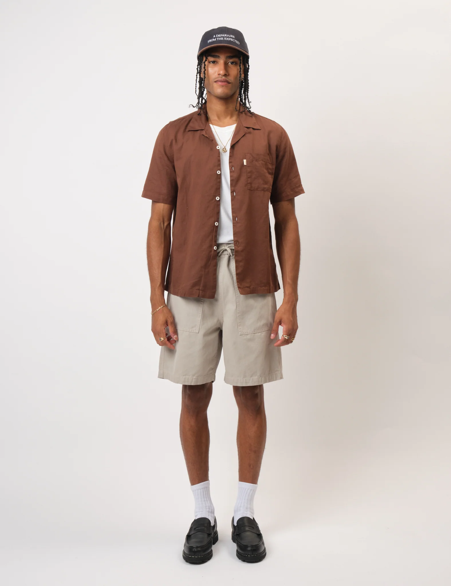 Bhode Fatigue Shorts (Duck Canvas) - Cornish Stone - Image 8
