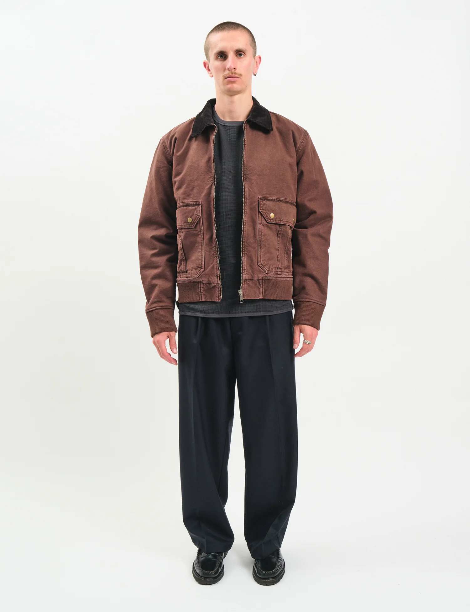 Bhode Flight Jacket (Insulated) - Mocca - Image 3