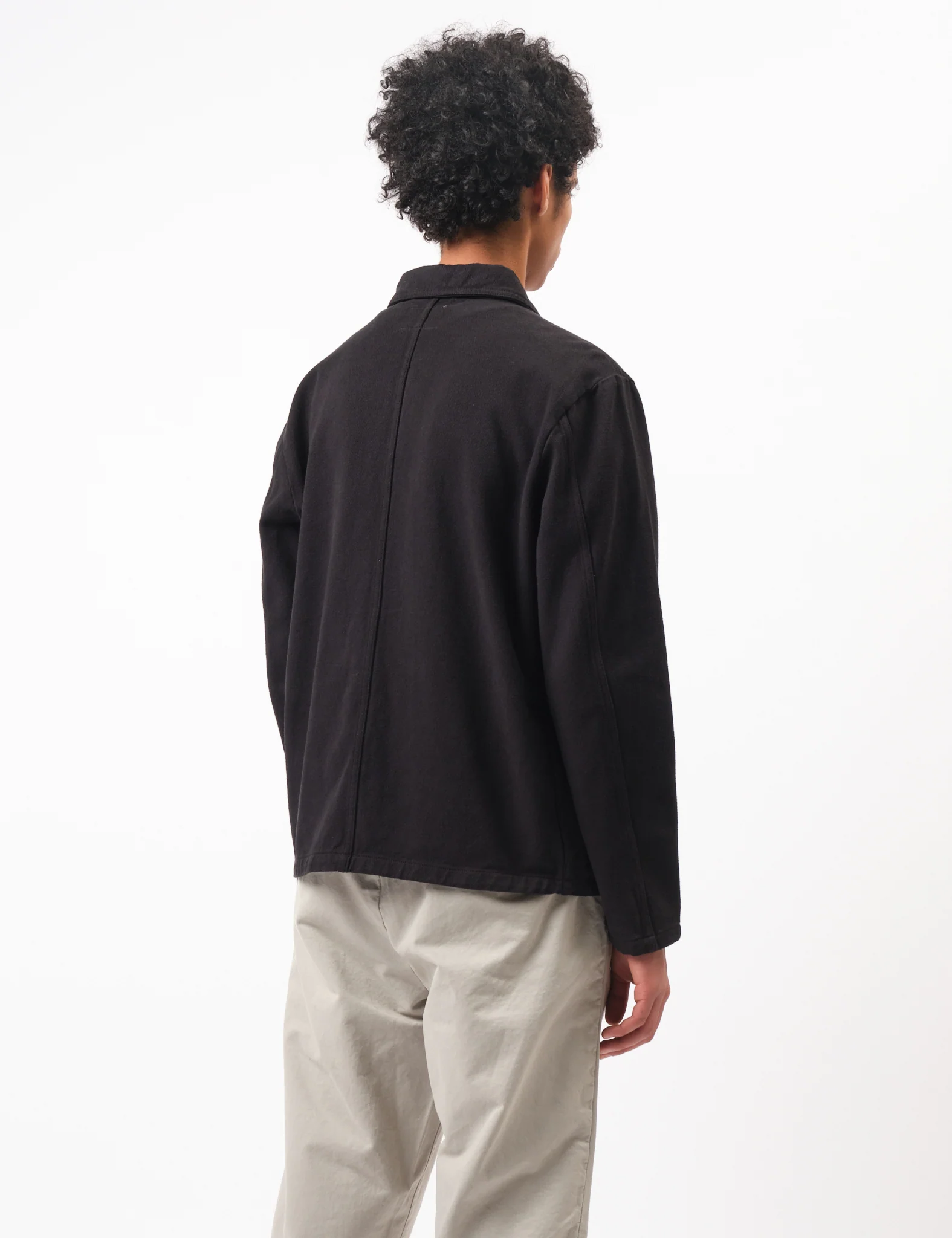 Bhode French Chore Jacket Mk.II - Black - Image 4