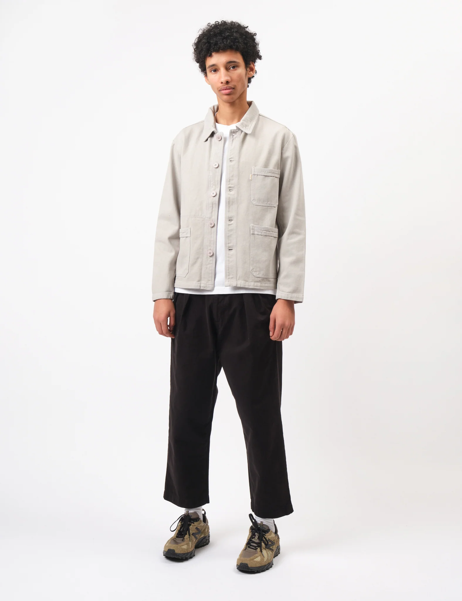 Bhode French Chore Jacket Mk.II - Cornish Stone - Image 3