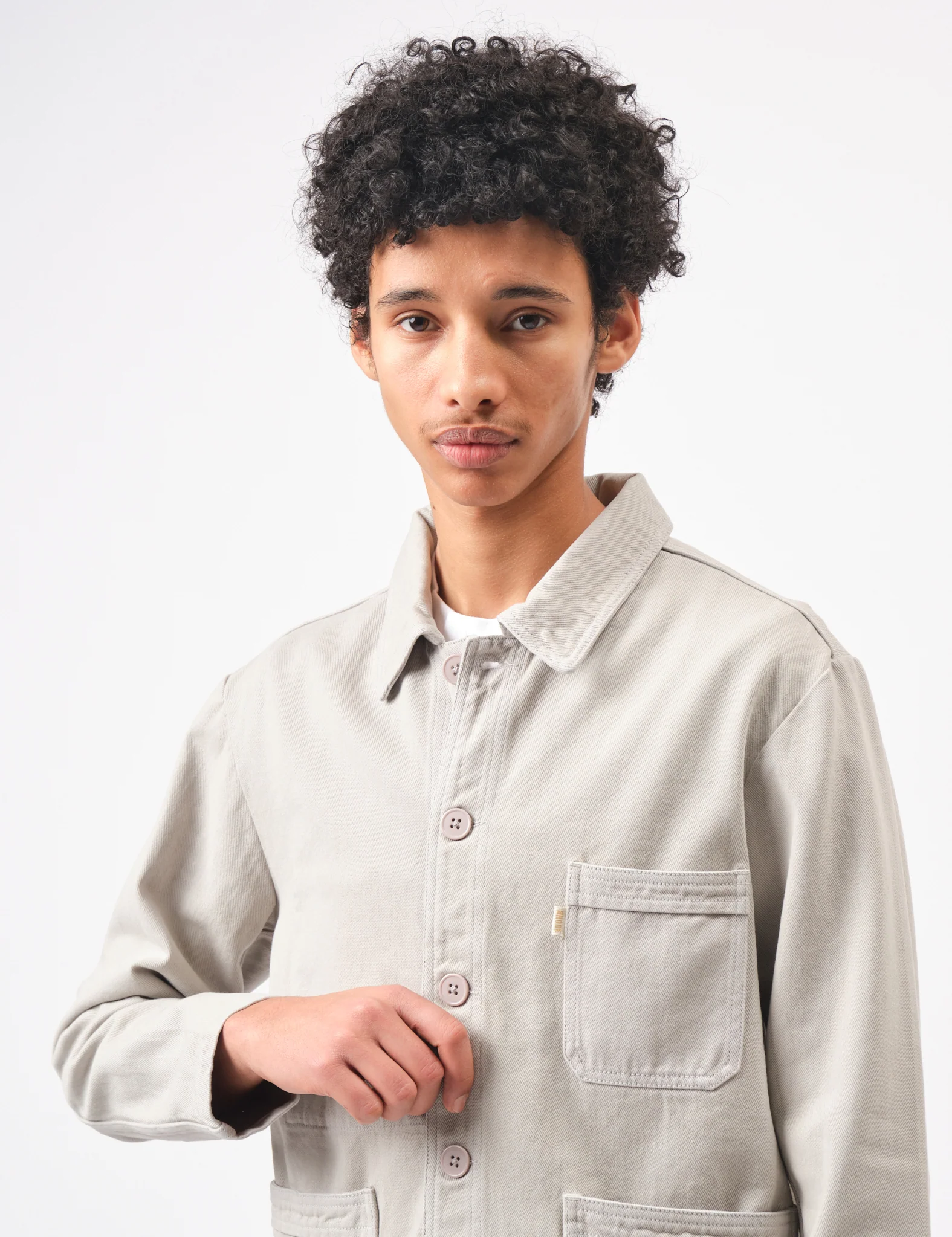 Bhode French Chore Jacket Mk.II - Cornish Stone - Image 4