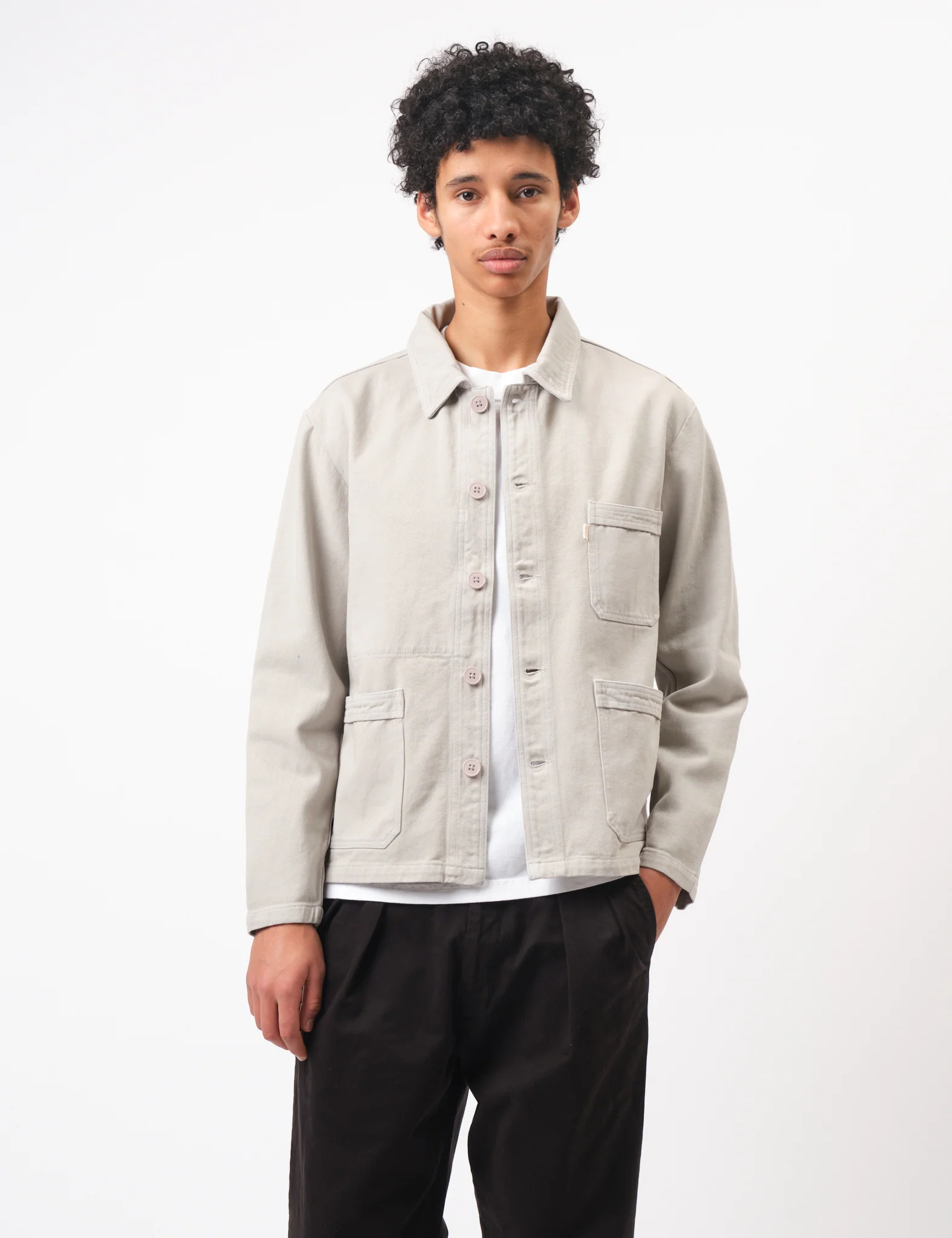 Bhode French Chore Jacket Mk.II - Cornish Stone - Image 7