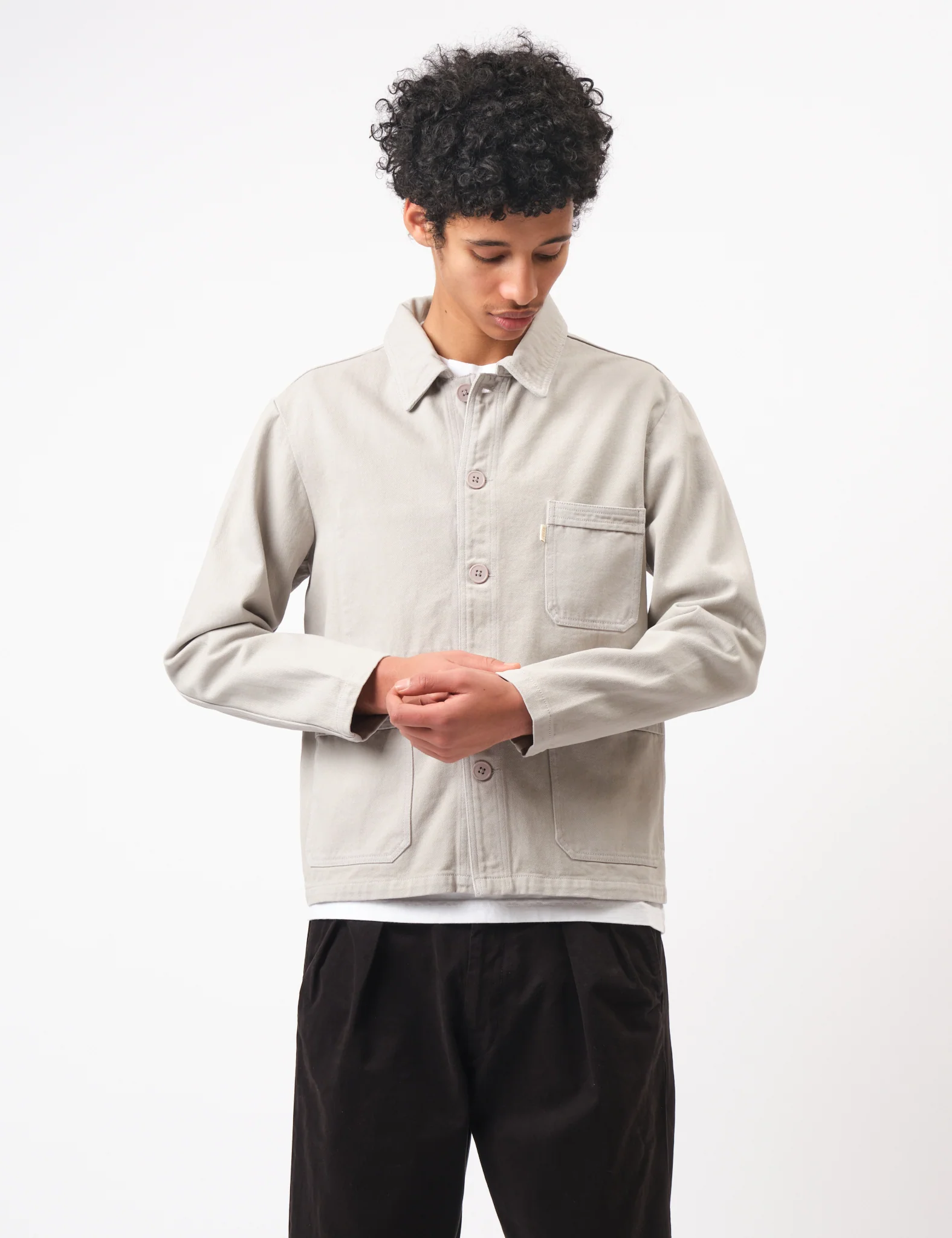 Bhode French Chore Jacket Mk.II - Cornish Stone - Image 8