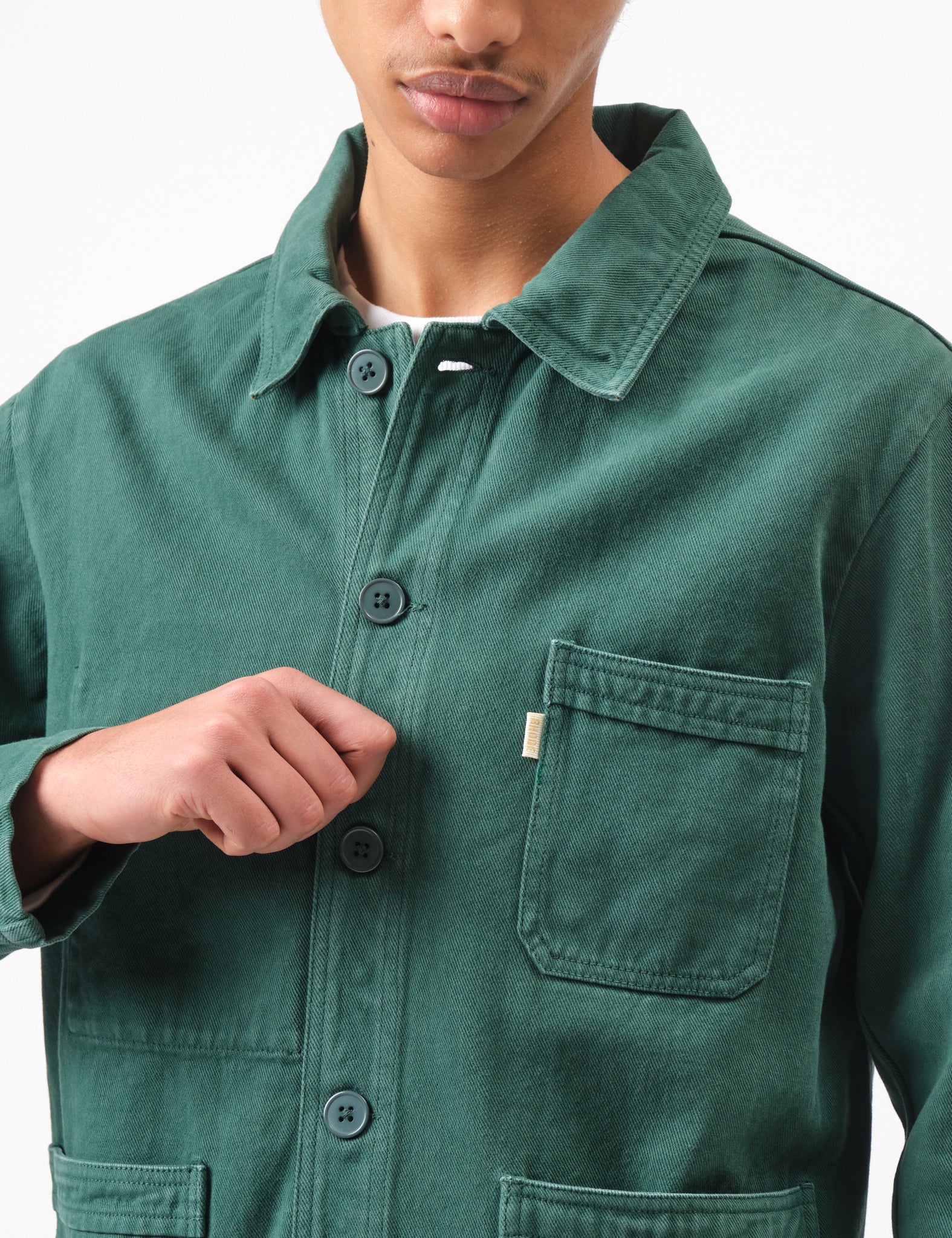 Bhode French Chore Jacket Mk.II - Ever Green - Image 3
