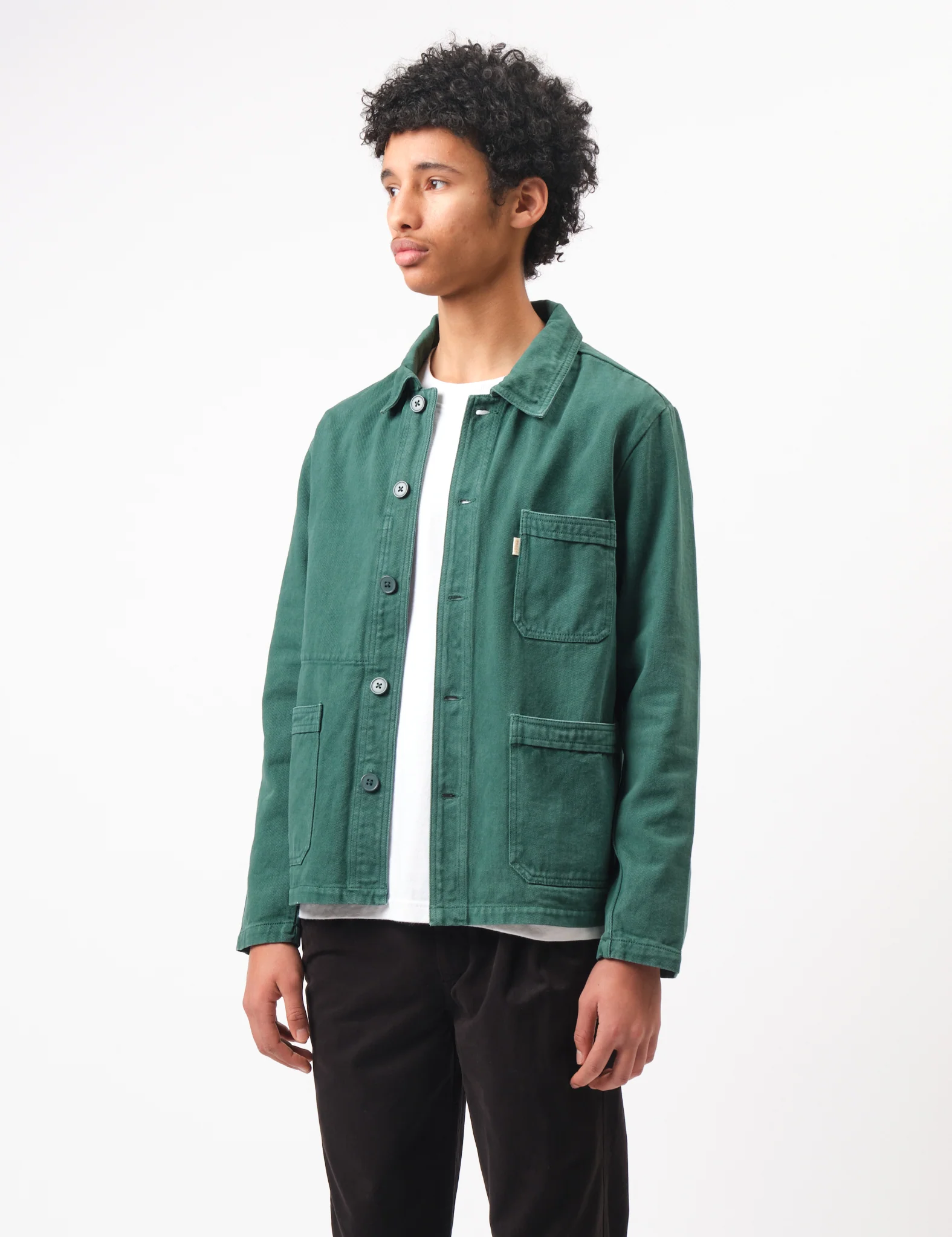 Bhode French Chore Jacket Mk.II - Ever Green - Image 7
