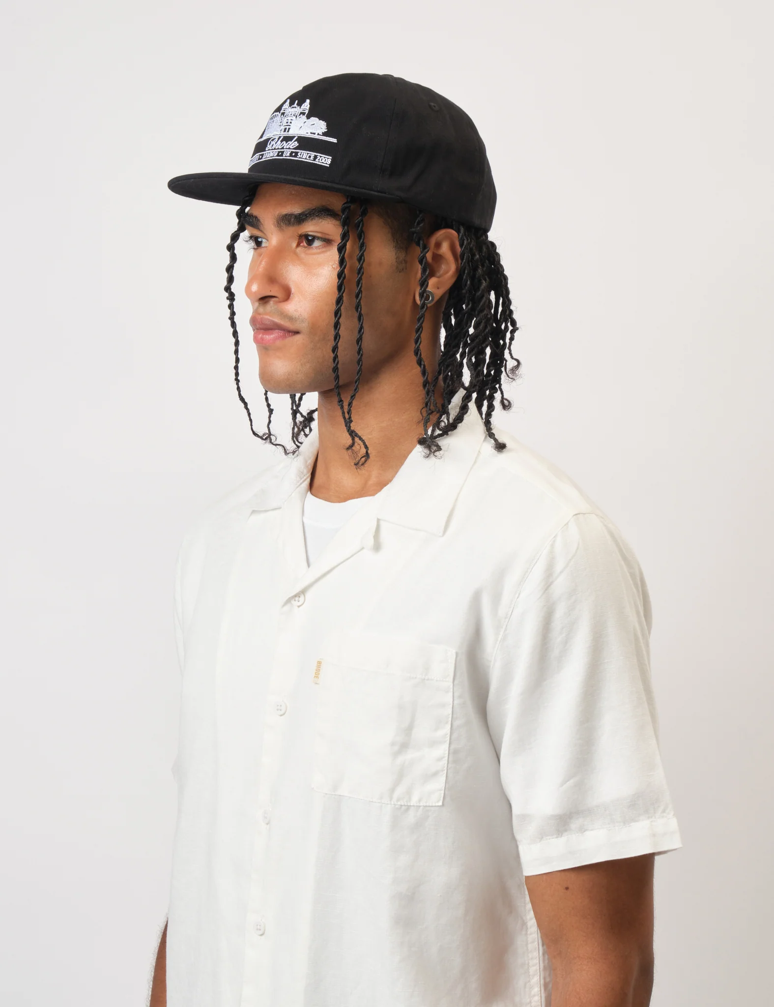 Bhode Hackney 5-Panel Cap - Black - Image 3