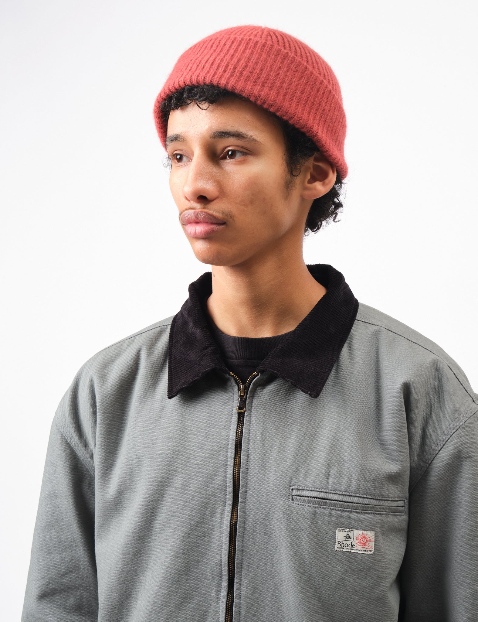 Bhode Mechanics Jacket Canvas (Insulated) - Moon Mist - Image 2