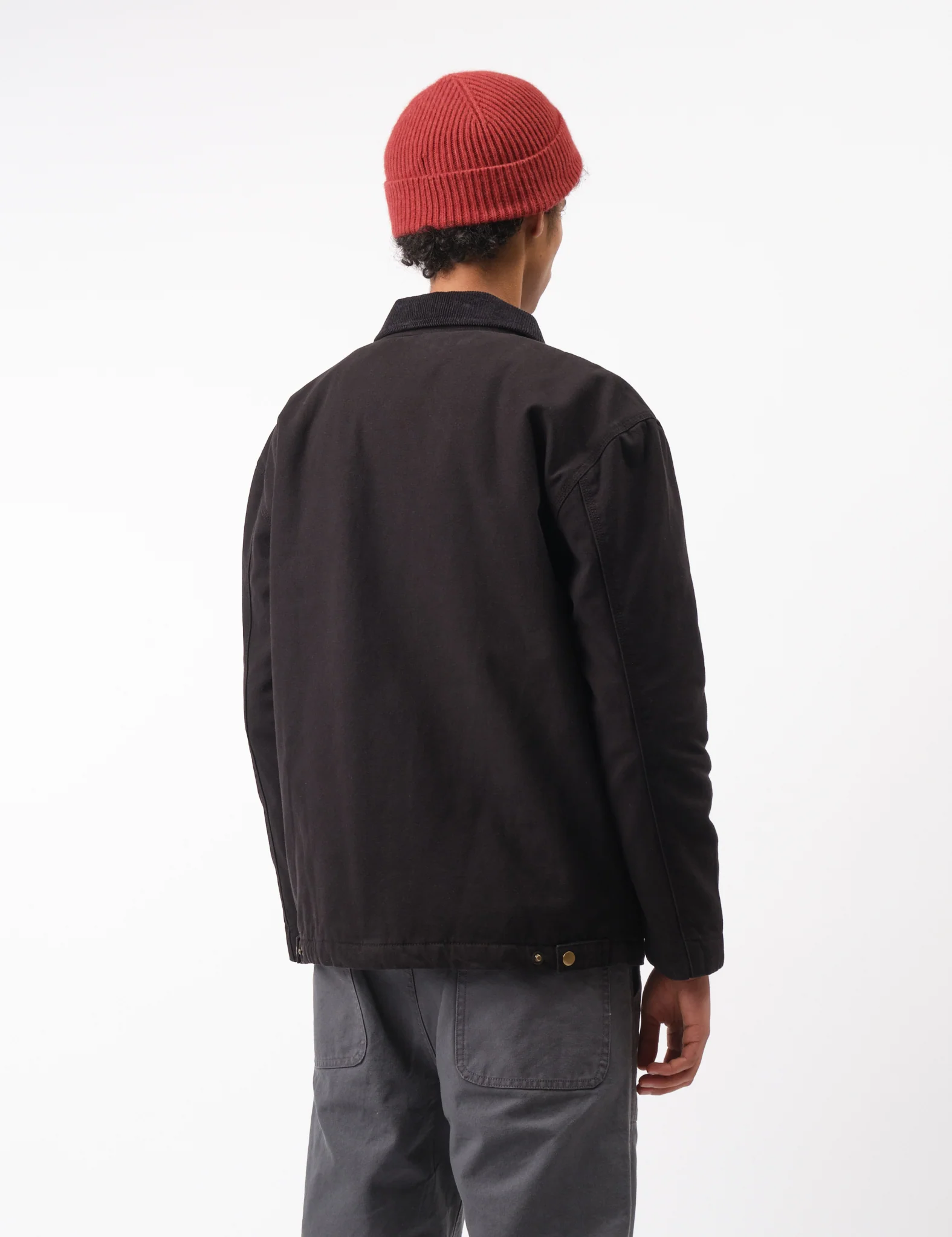 Bhode Mechanics Jacket Canvas (Insulated) - Washed Black - Image 9