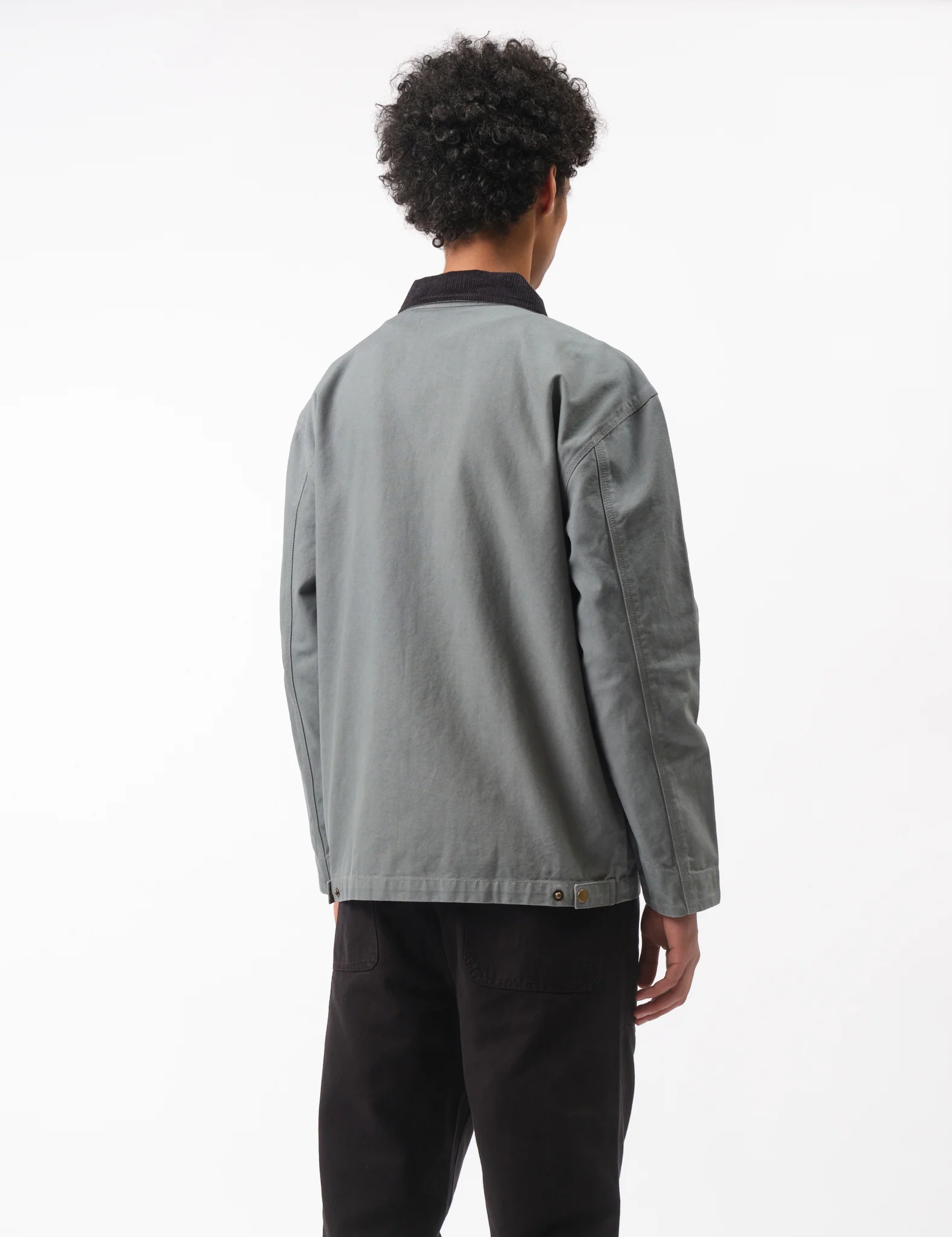 Bhode Mechanics Jacket Canvas - Moon Mist - Image 4