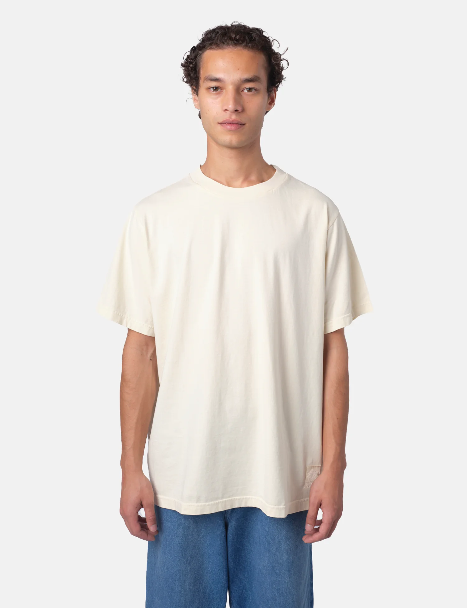 Bhode Pigment Dyed T-Shirt - Natural