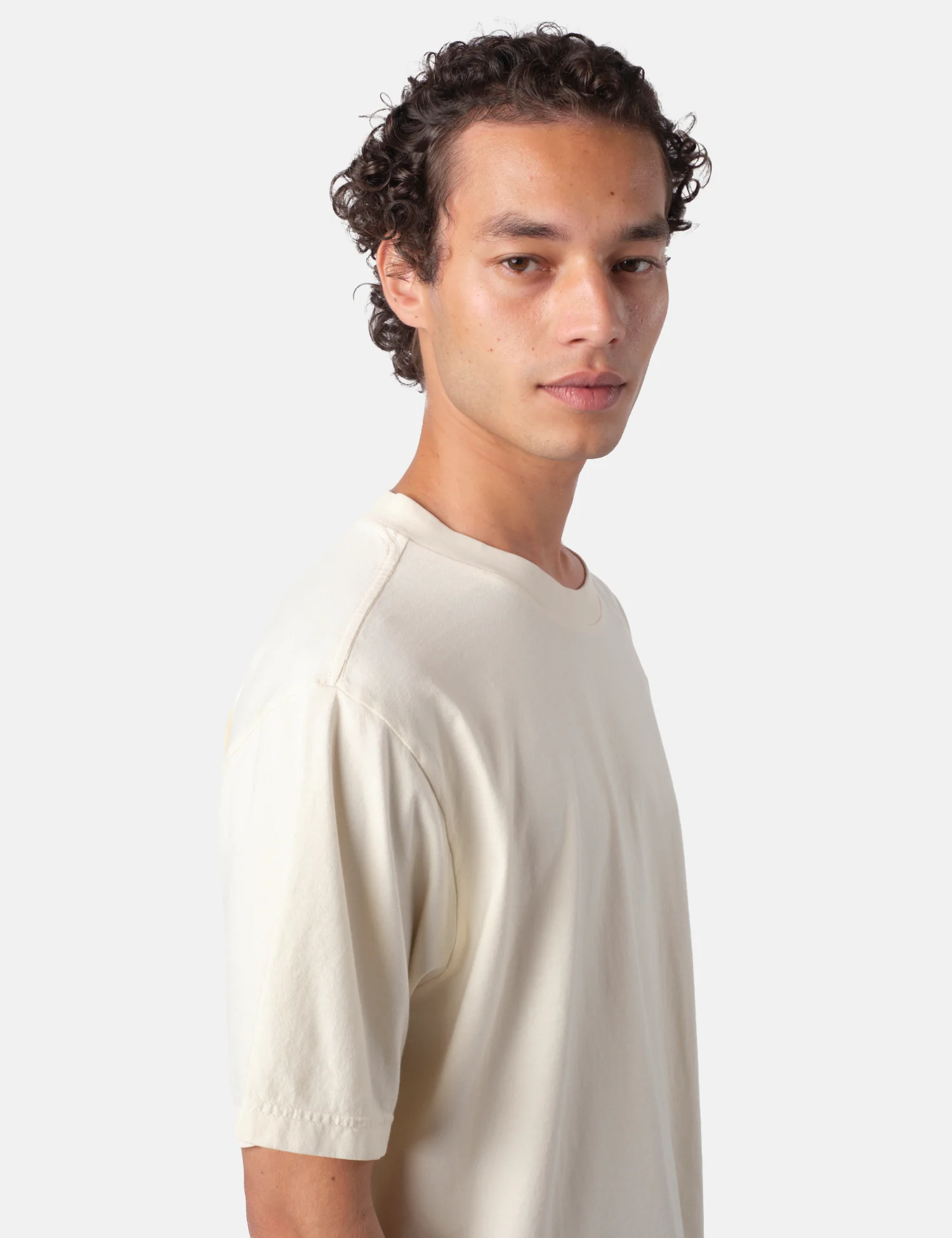 Bhode Pigment Dyed T-Shirt - Natural - Image 2