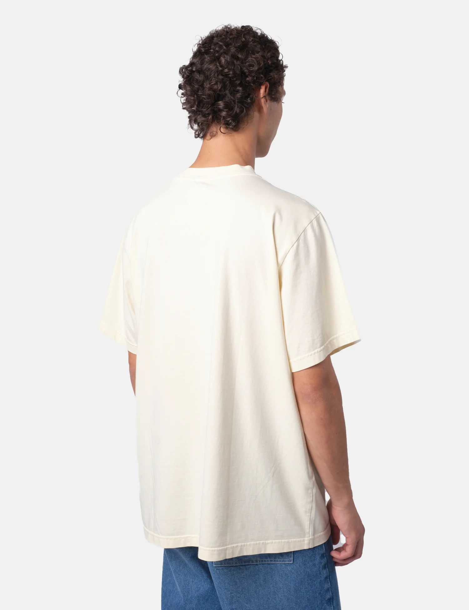 Bhode Pigment Dyed T-Shirt - Natural - Image 6