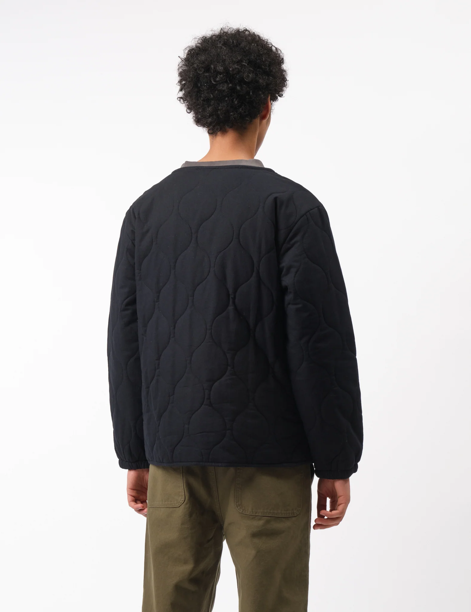 Bhode Quilted Jacket - Black - Image 5