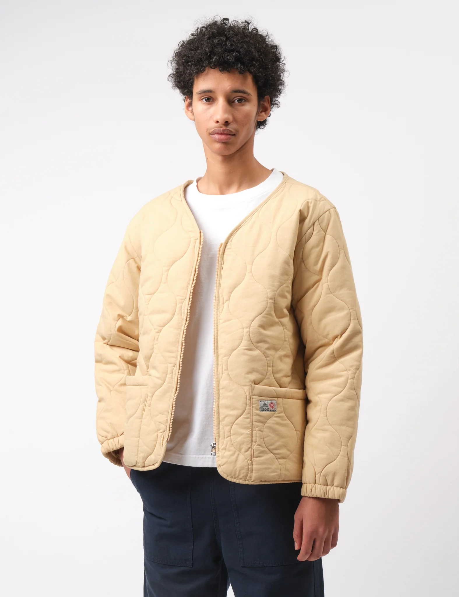 Bhode Quilted Jacket - Parchment - Image 6