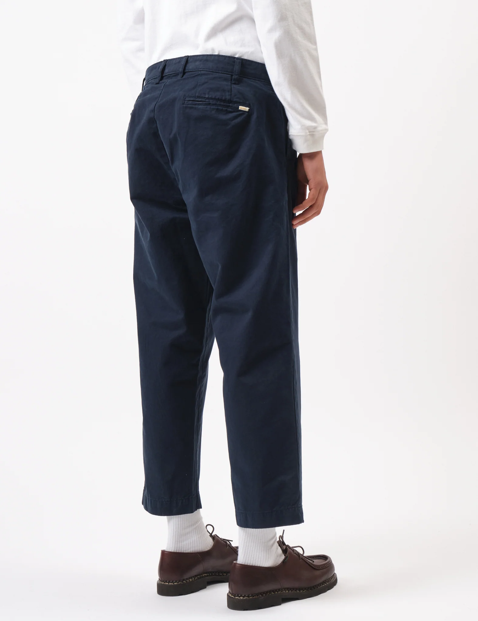 Bhode Two Pleat Pant - Midnight Navy Blue - Image 5