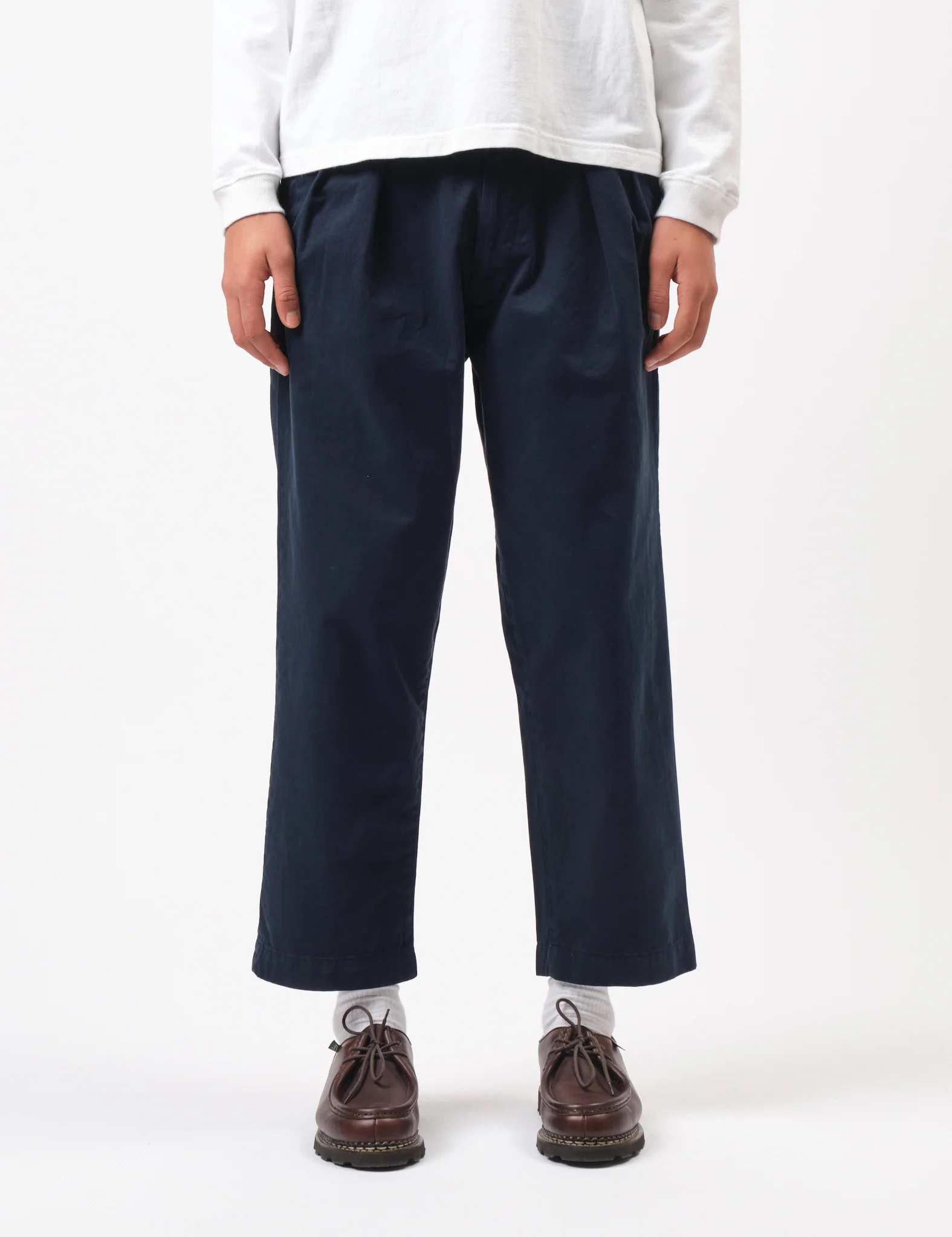 Bhode Two Pleat Pant - Midnight Navy Blue - Image 6