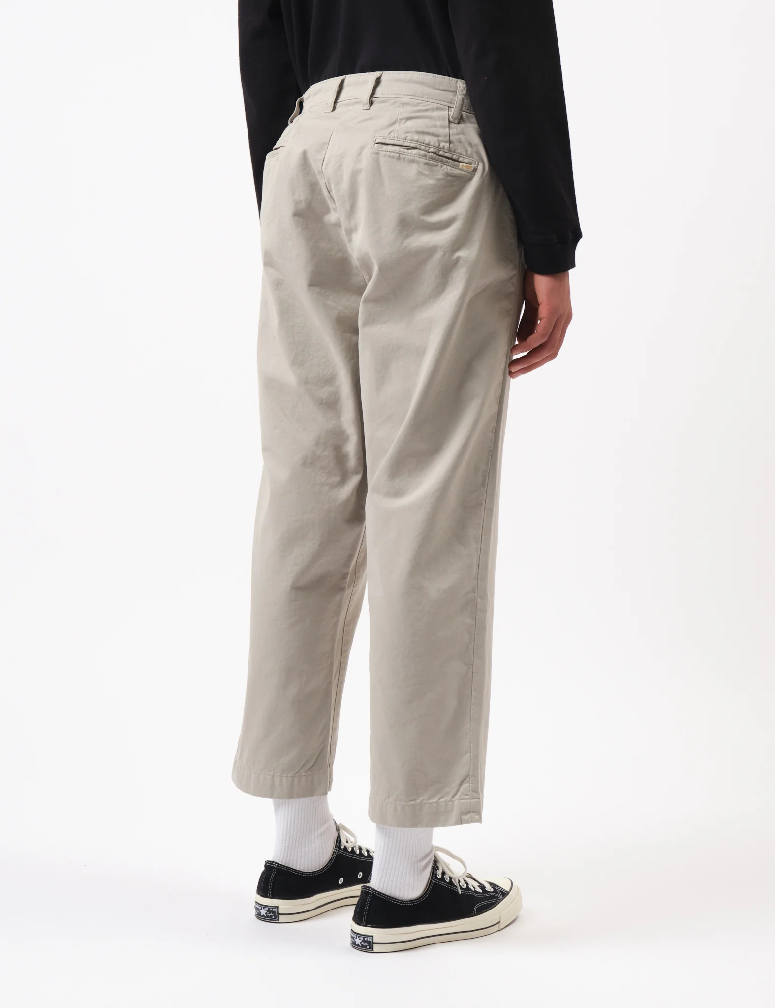Bhode Two Pleat Pant - Stone - Image 4