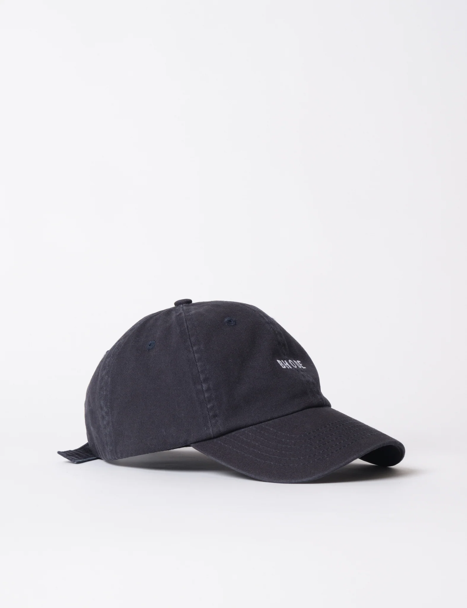 Bhode Washed 6-Panel Cap - Black - Image 8