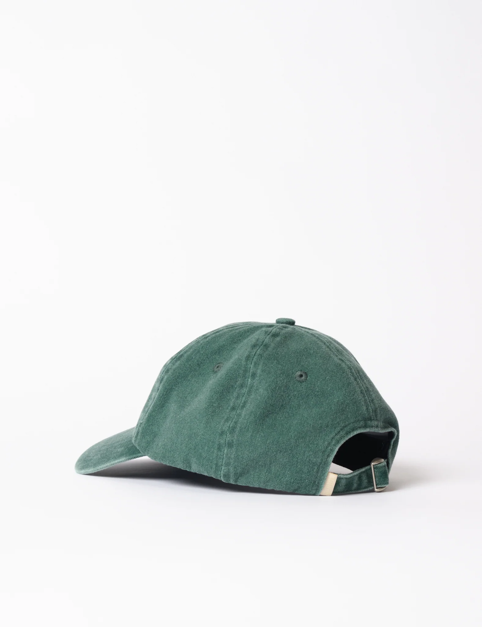 Bhode Washed 6-Panel Cap - Forest Green - Image 5