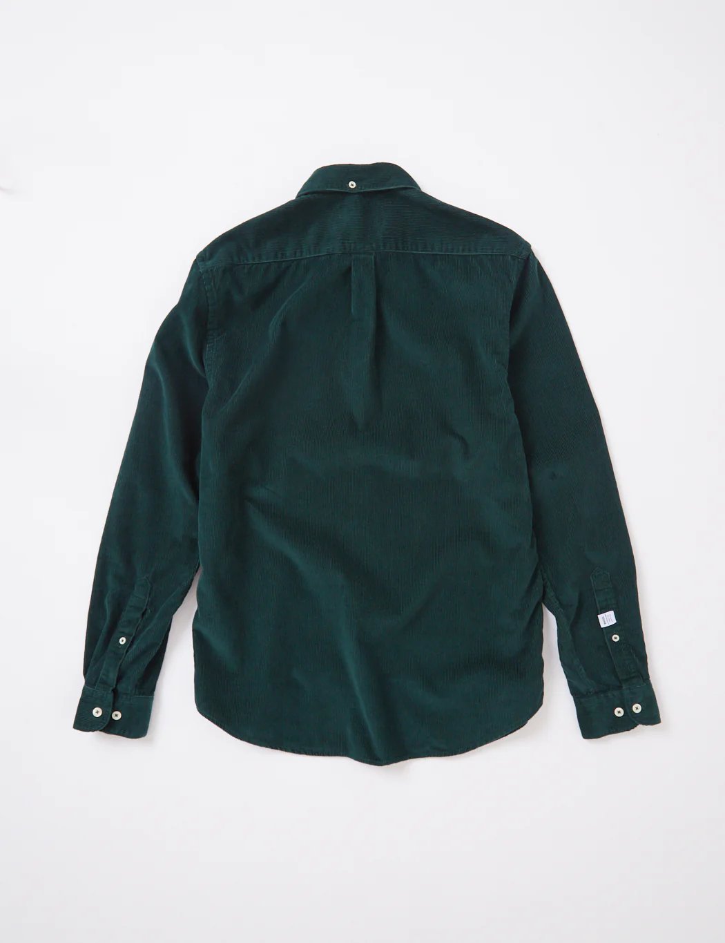 Bhode x Brisbane Moss Shirt (14 Wale Cord) - Bottle Green - Image 10