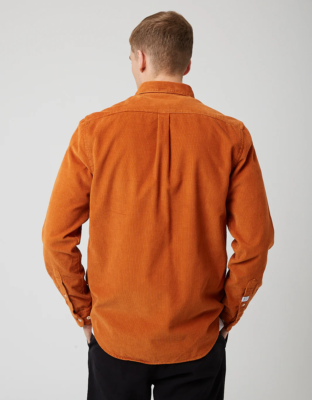 Bhode x Brisbane Moss Shirt (14 Wale Cord) - Harvest Gold - Image 5