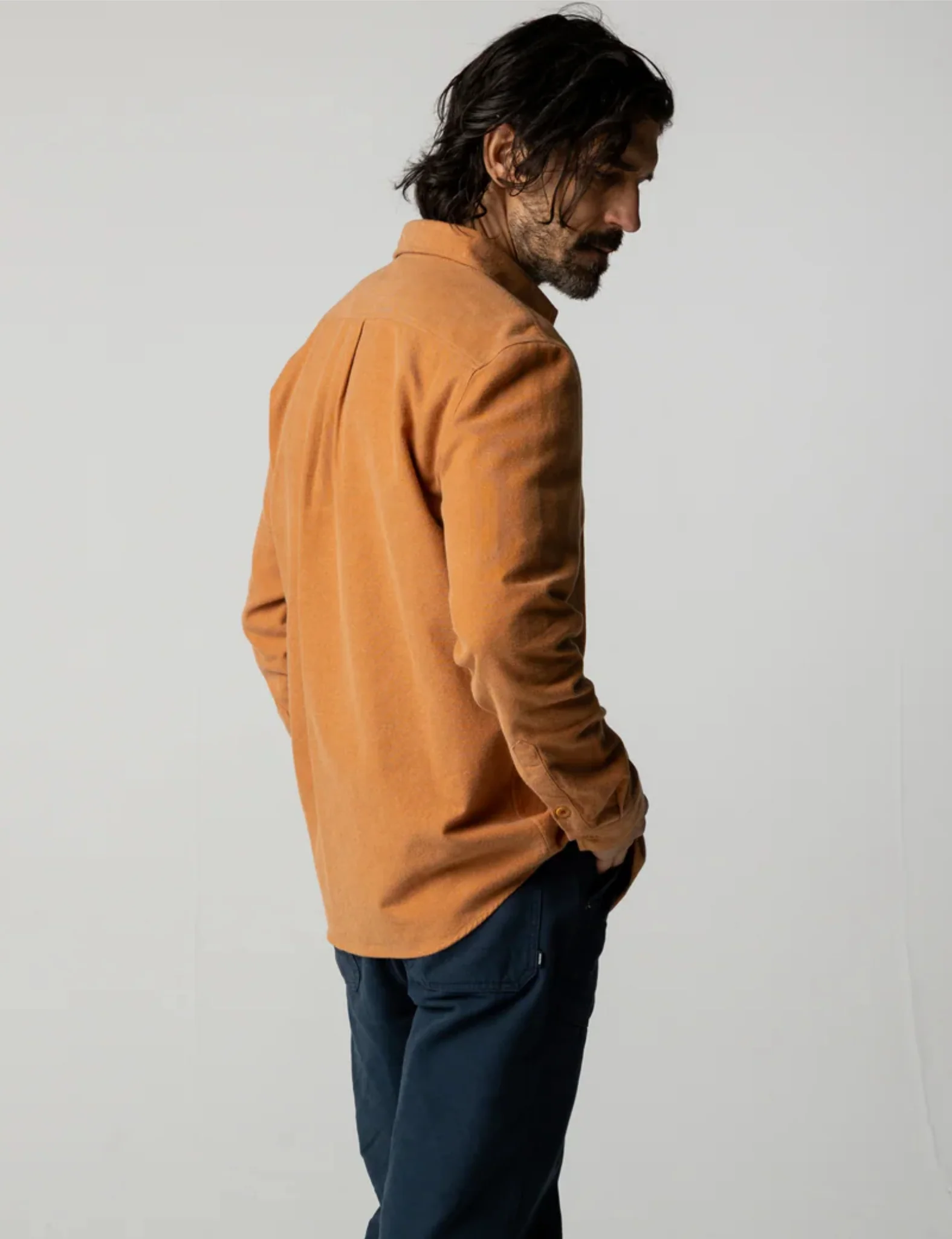 Finisterre Gylly Shirt - Sierra Orange - Image 4