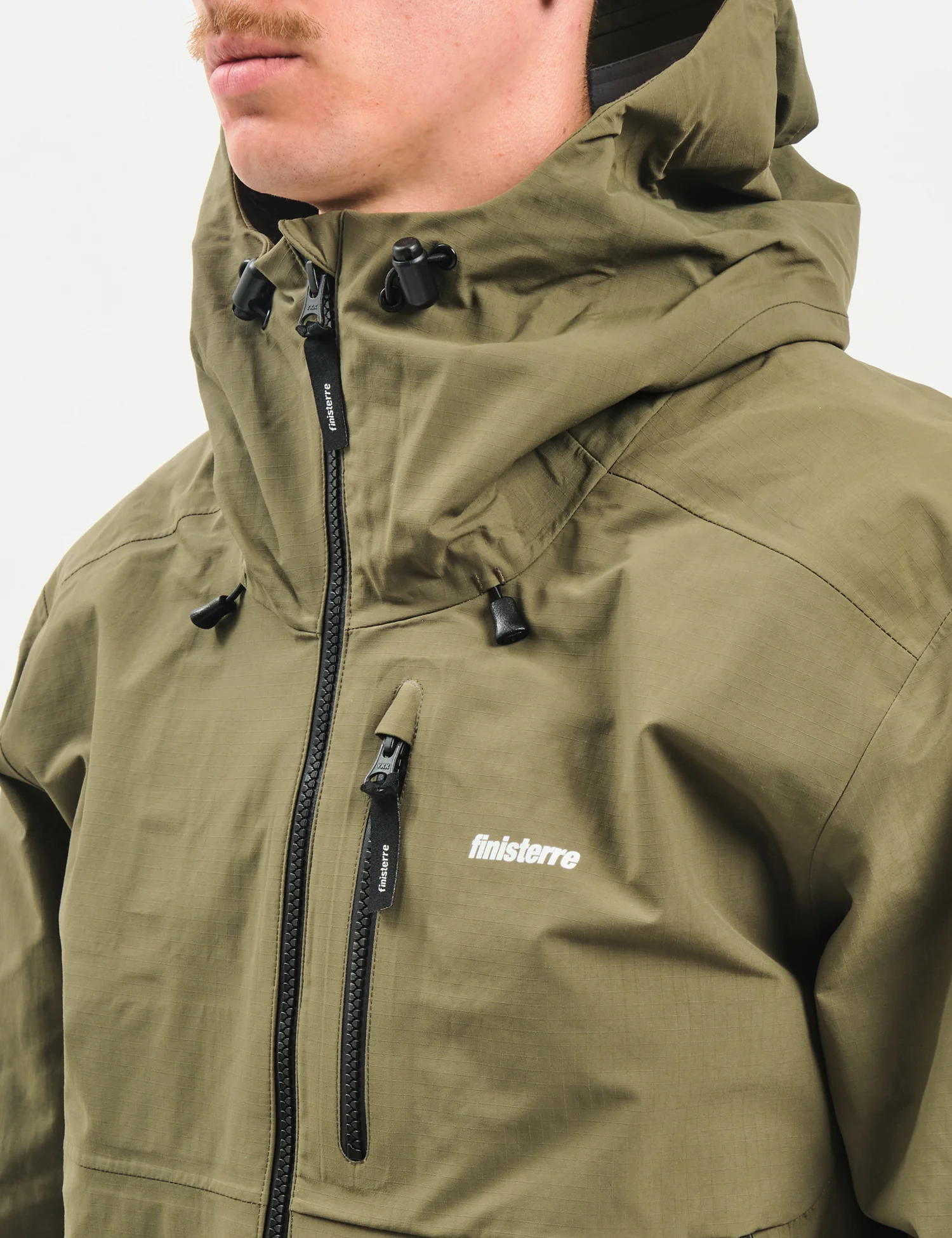Finisterre Stormbird Jacket - Olive Green - Image 5