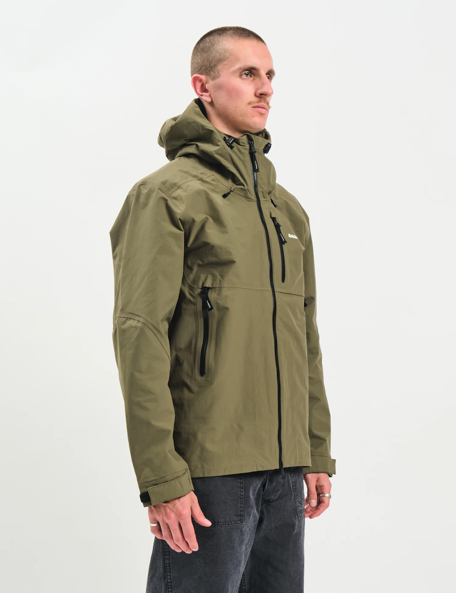 Finisterre Stormbird Jacket - Olive Green - Image 7