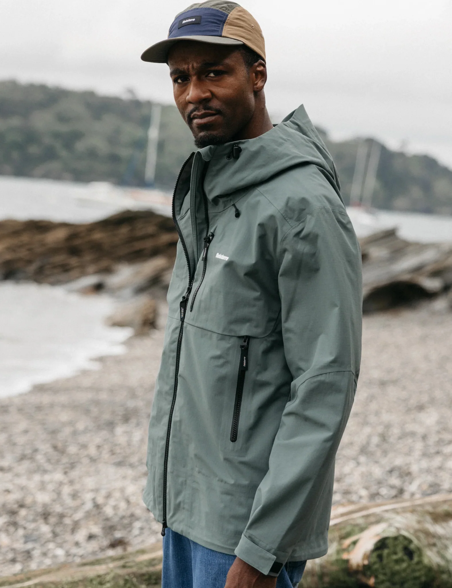 Finisterre Stormbird Waterproof Jacket - Deep Sea - Image 5