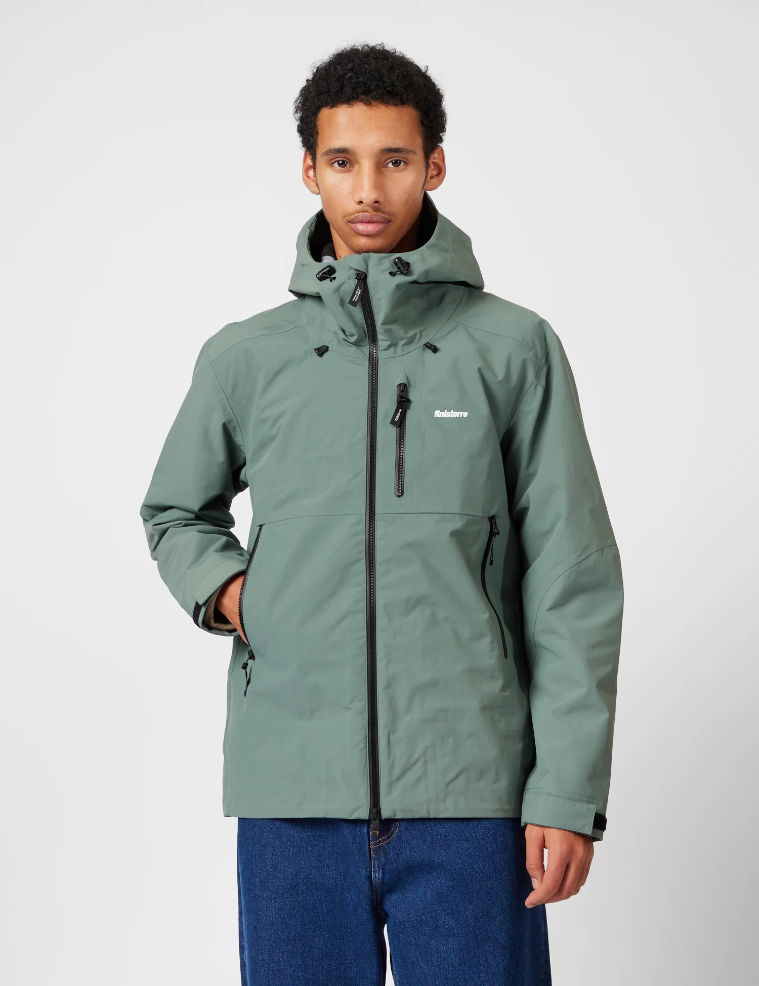 Finisterre Stormbird Waterproof Jacket - Deep Sea - Image 8